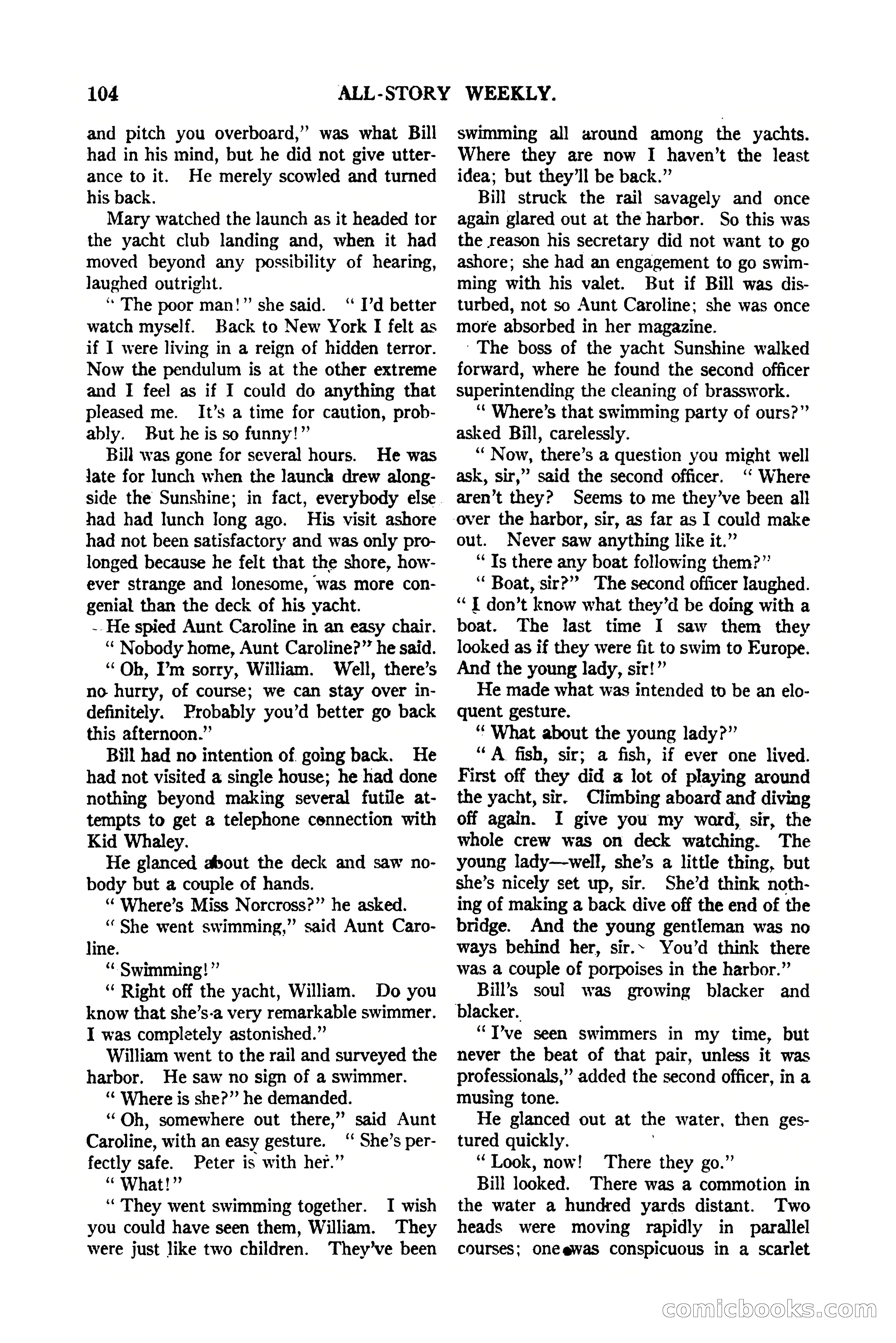 All-Story Weekly, Vol. 112, No. 1 — page 114 of 164