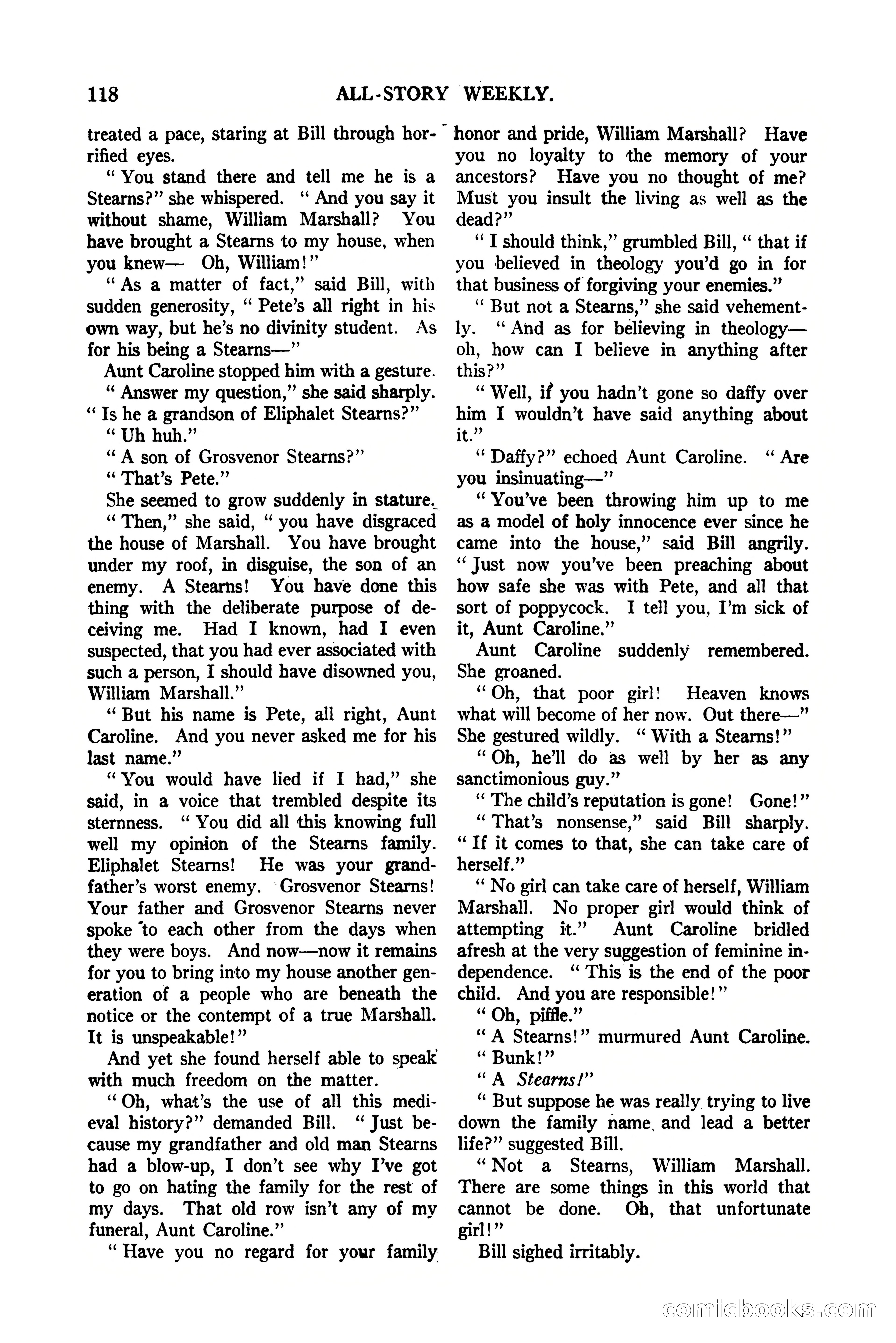 All-Story Weekly, Vol. 112, No. 1 — page 128 of 164
