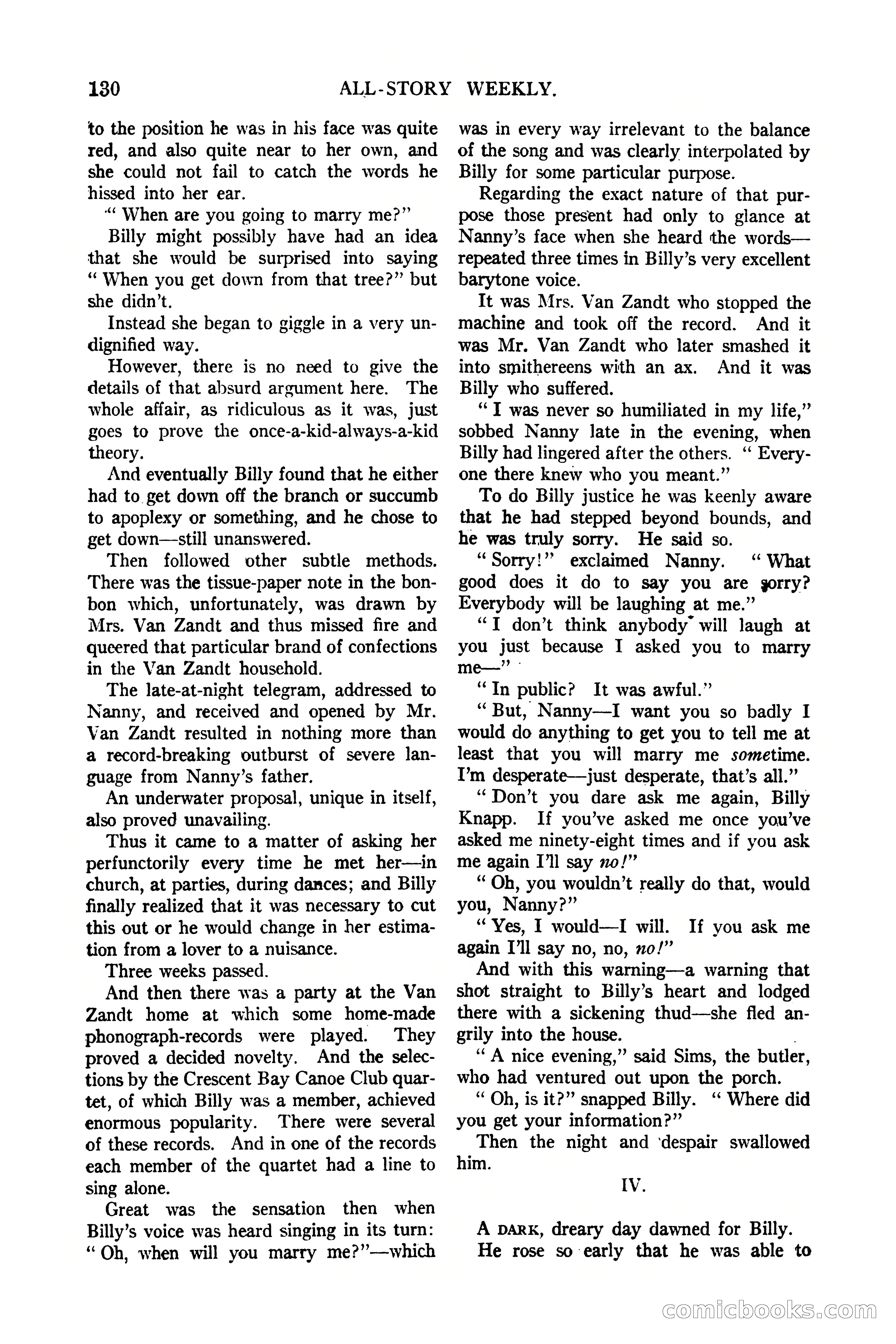 All-Story Weekly, Vol. 112, No. 1 — page 140 of 164