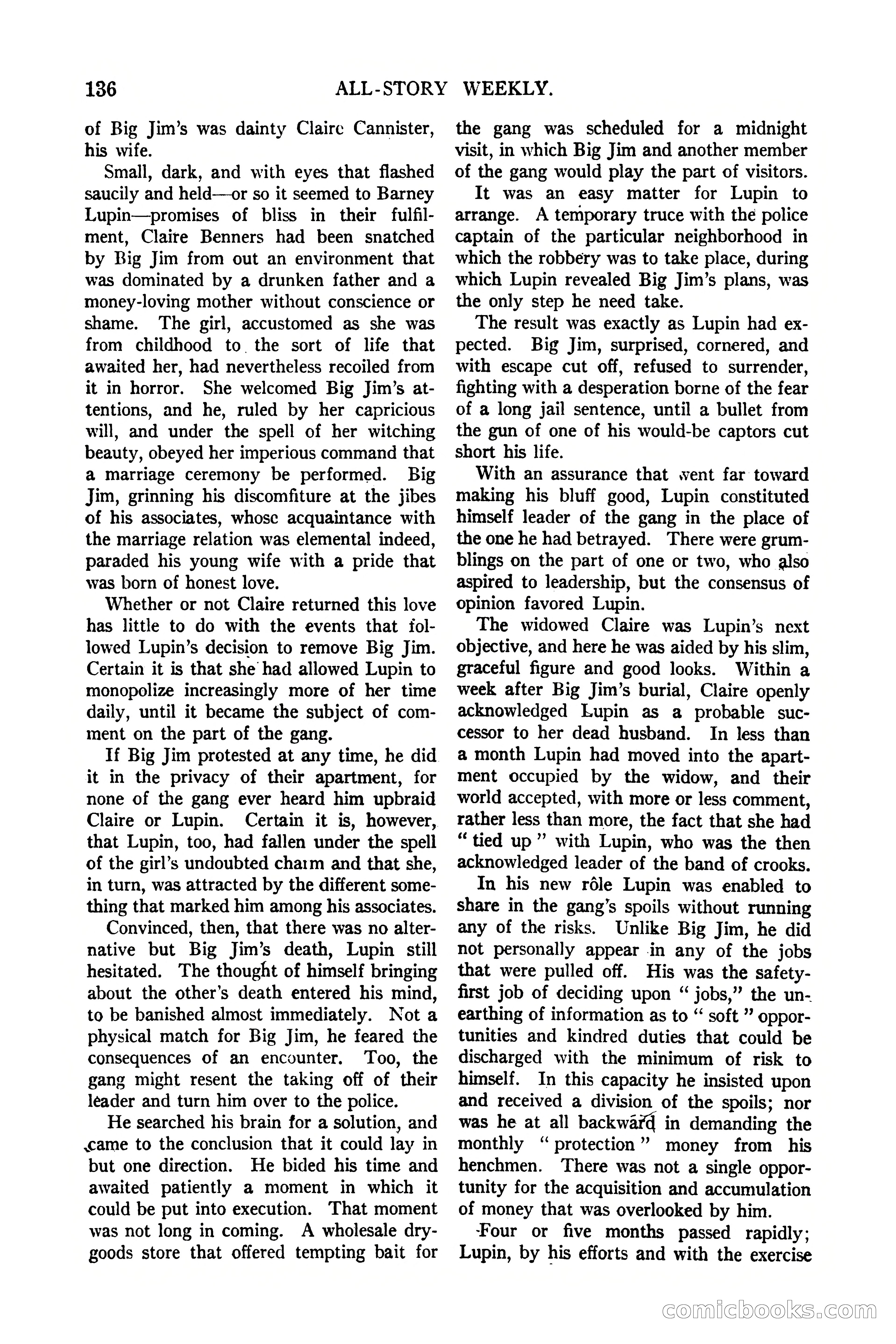 All-Story Weekly, Vol. 112, No. 1 — page 146 of 164