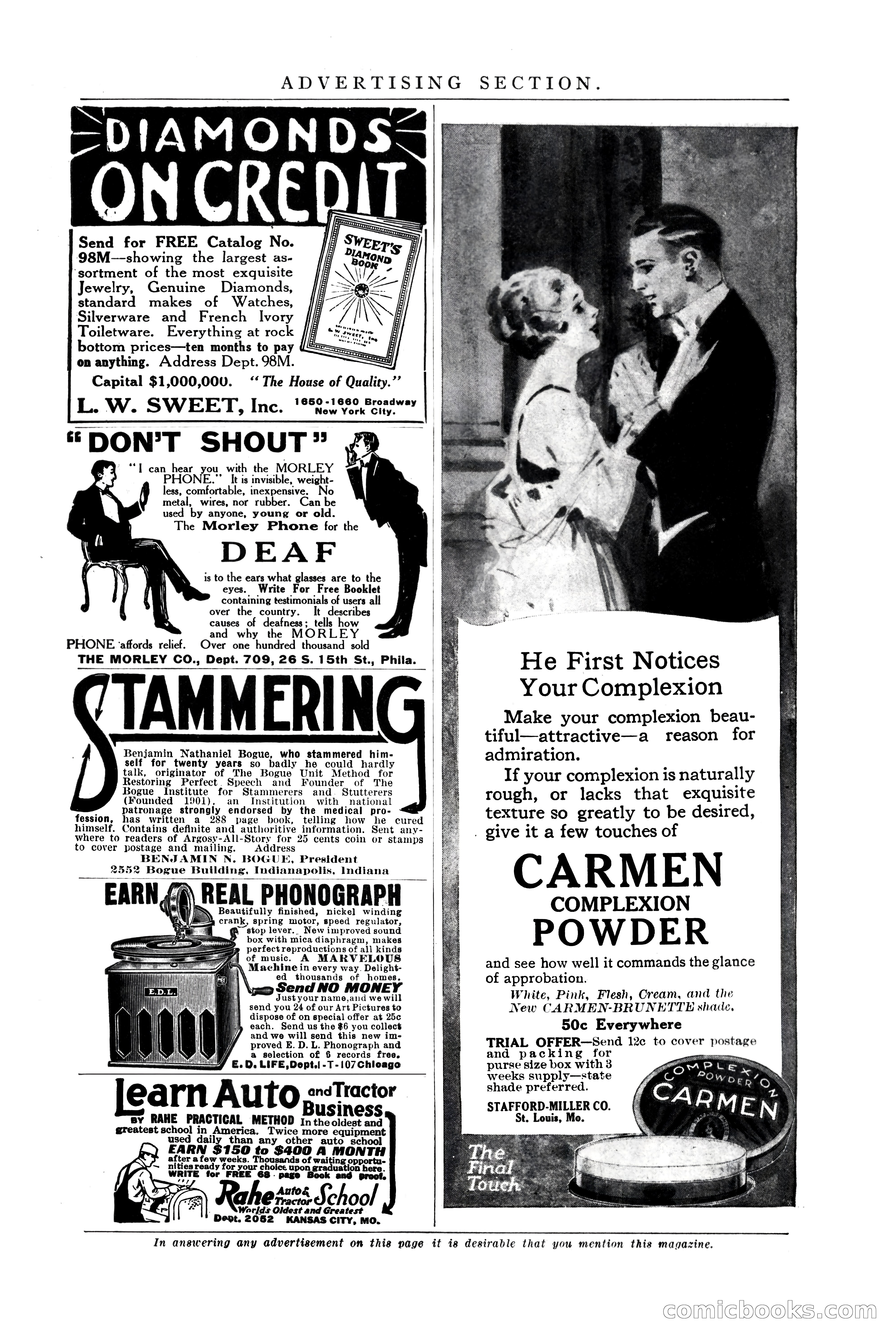 All-Story Weekly, Vol. 112, No. 1 — page 159 of 164
