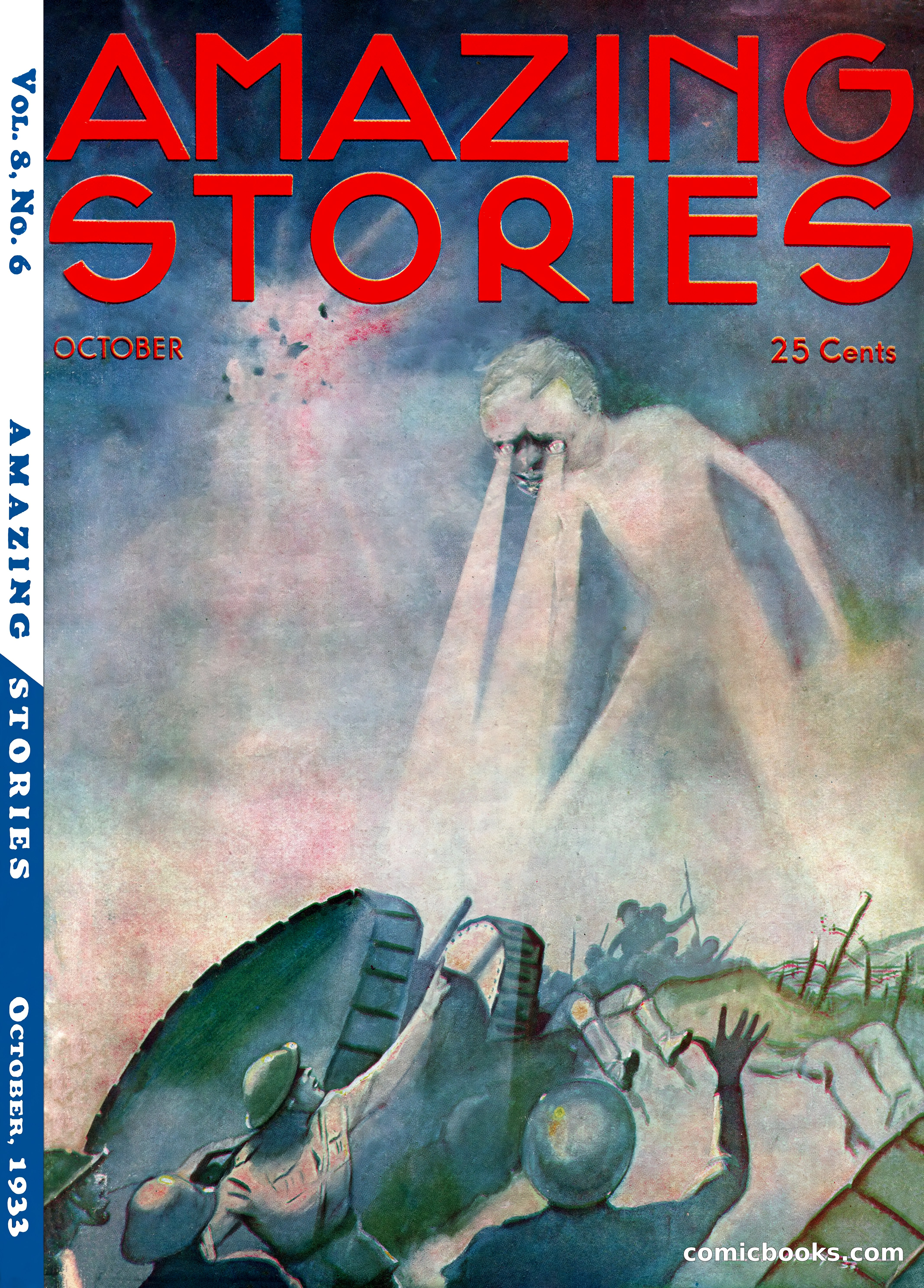 Amazing Stories, Vol. 8, No. 6