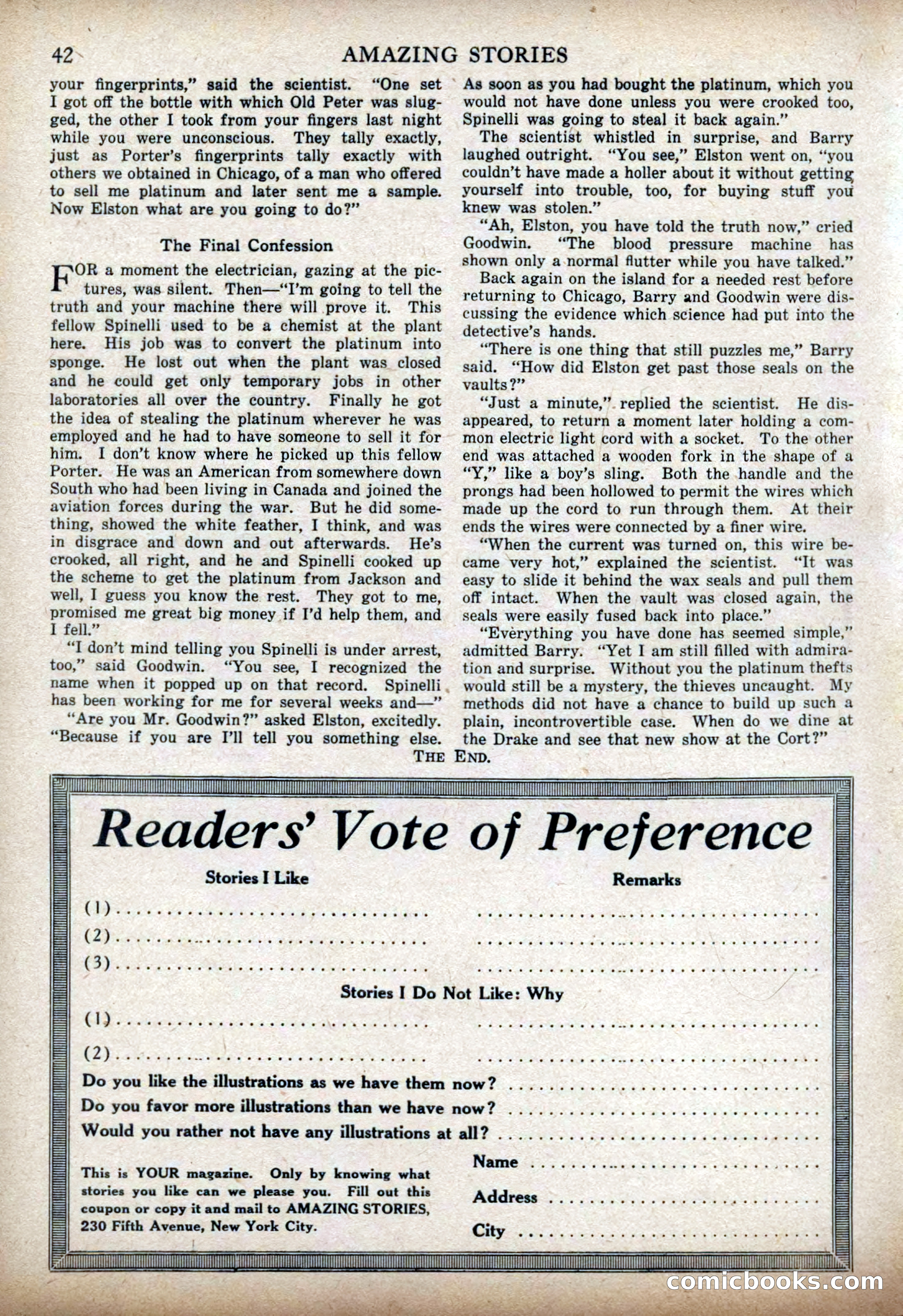Amazing Stories, Vol. 2, No. 1 — page 43 of 108