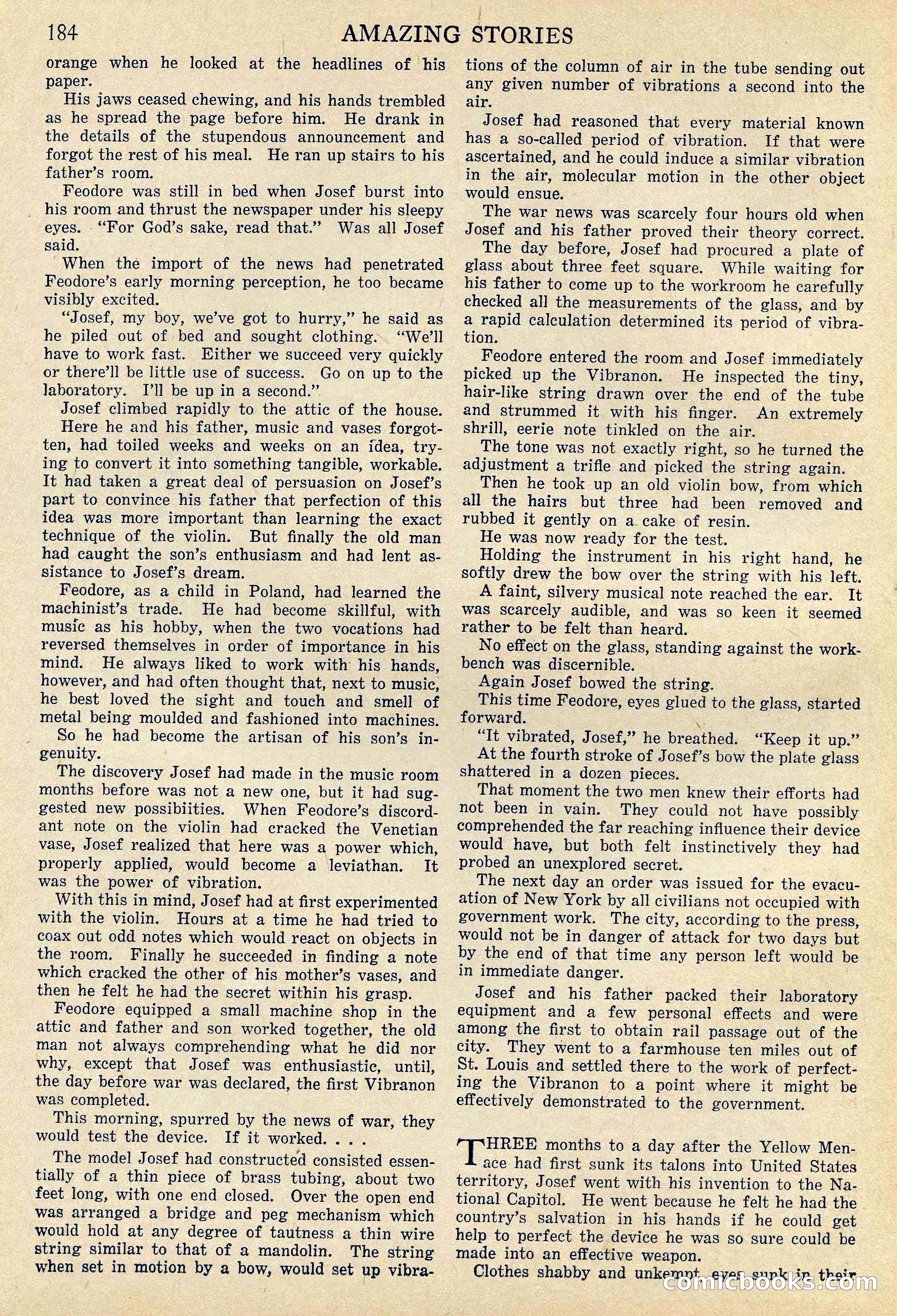 Amazing Stories, Vol. 2, No. 2 — page 80 of 105