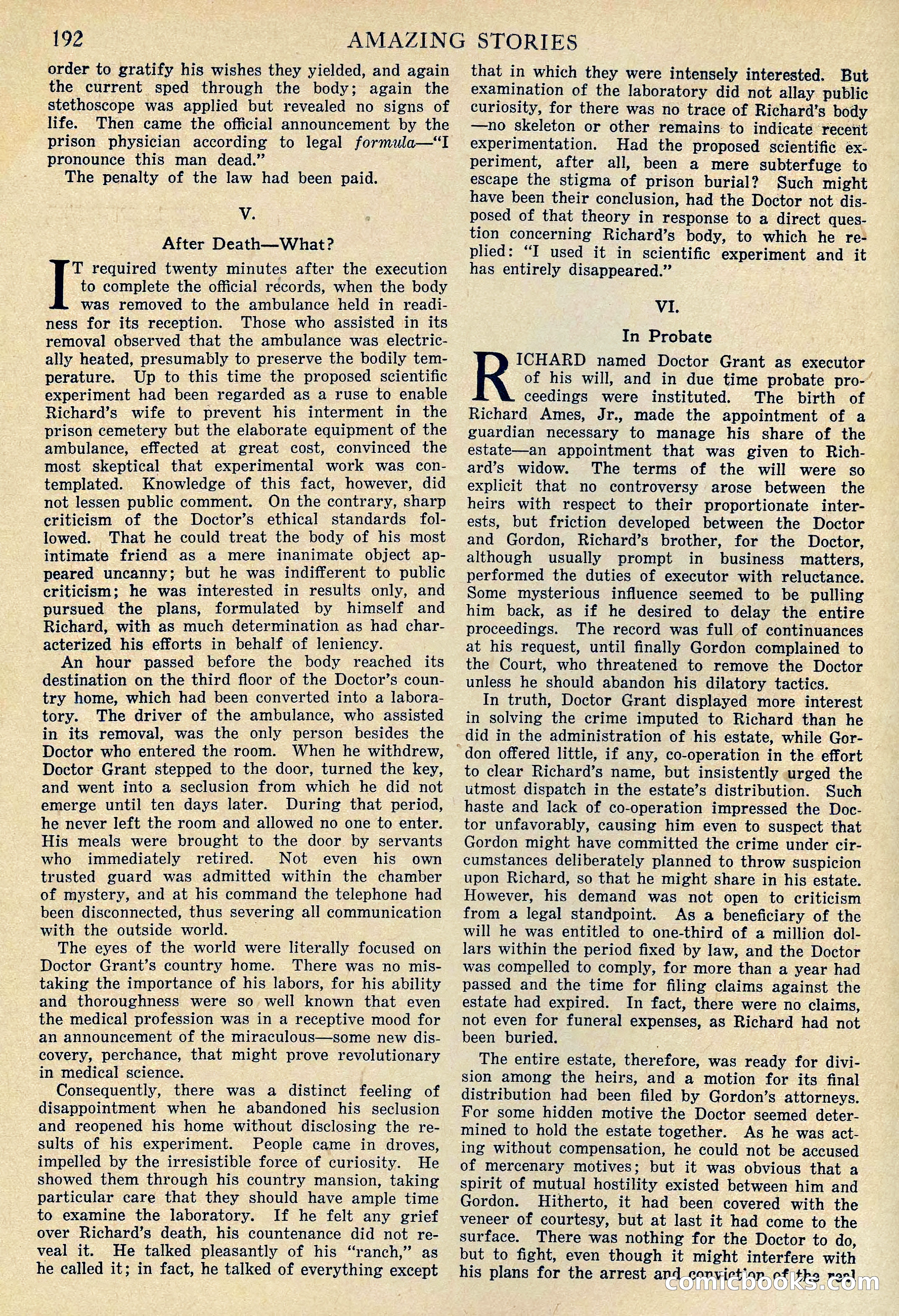 Amazing Stories, Vol. 2, No. 2 — page 88 of 105