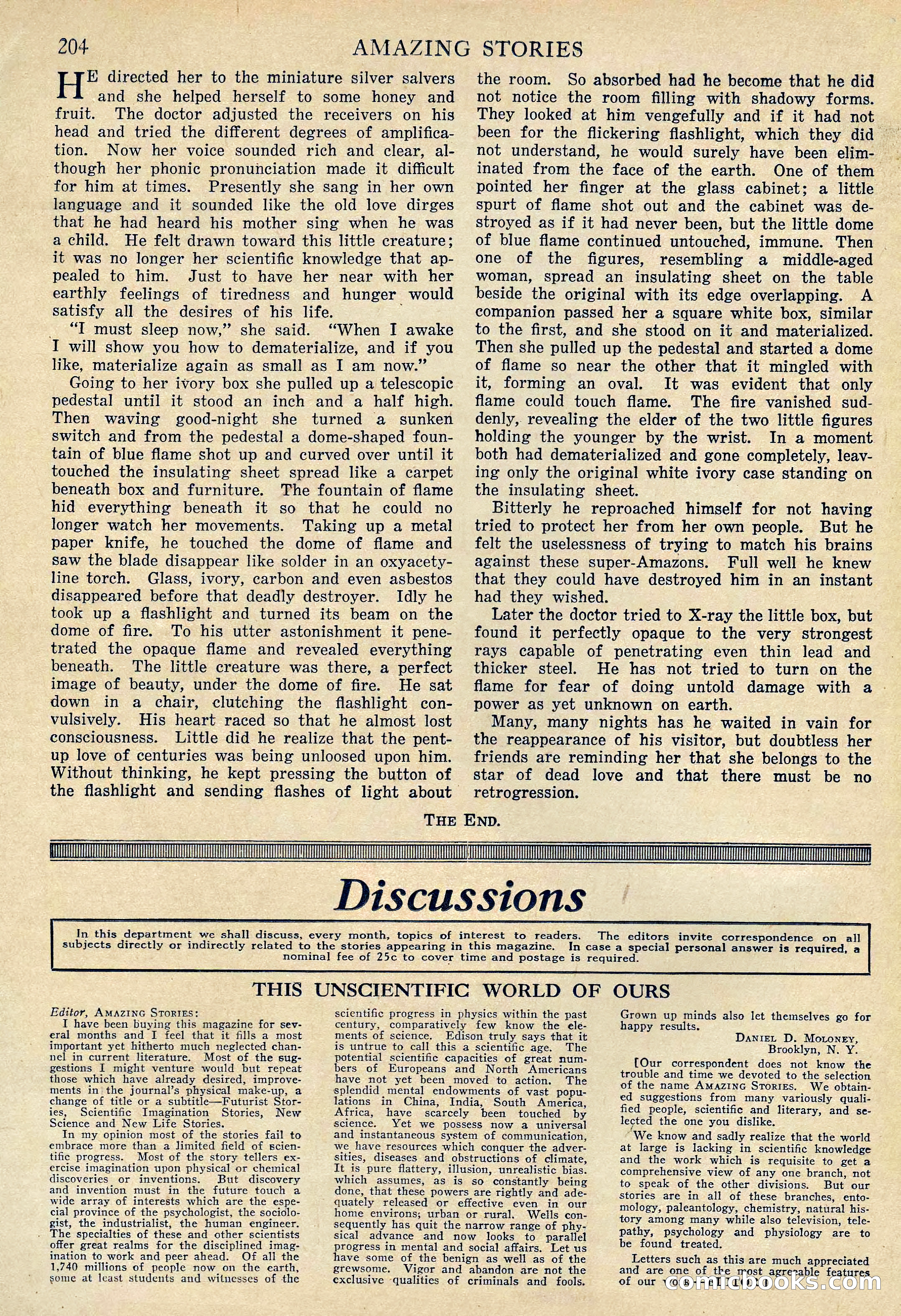 Amazing Stories, Vol. 2, No. 2 — page 100 of 105