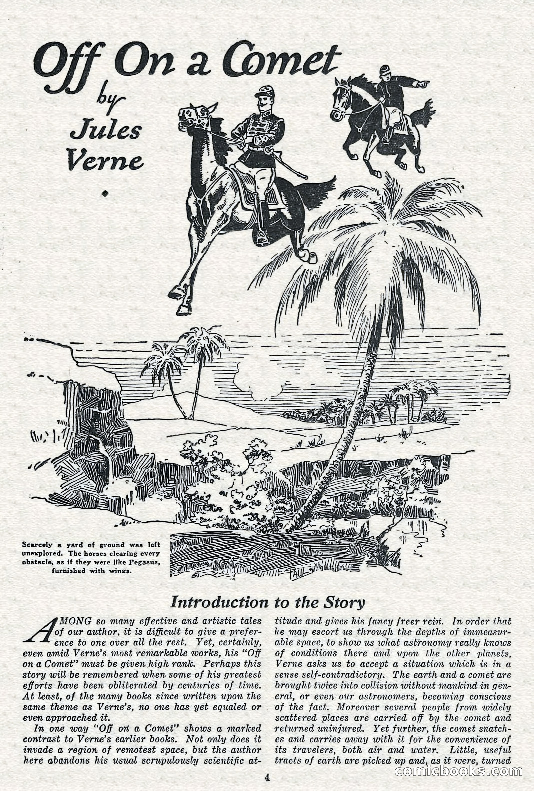 Off on a Comet by Jules Verne