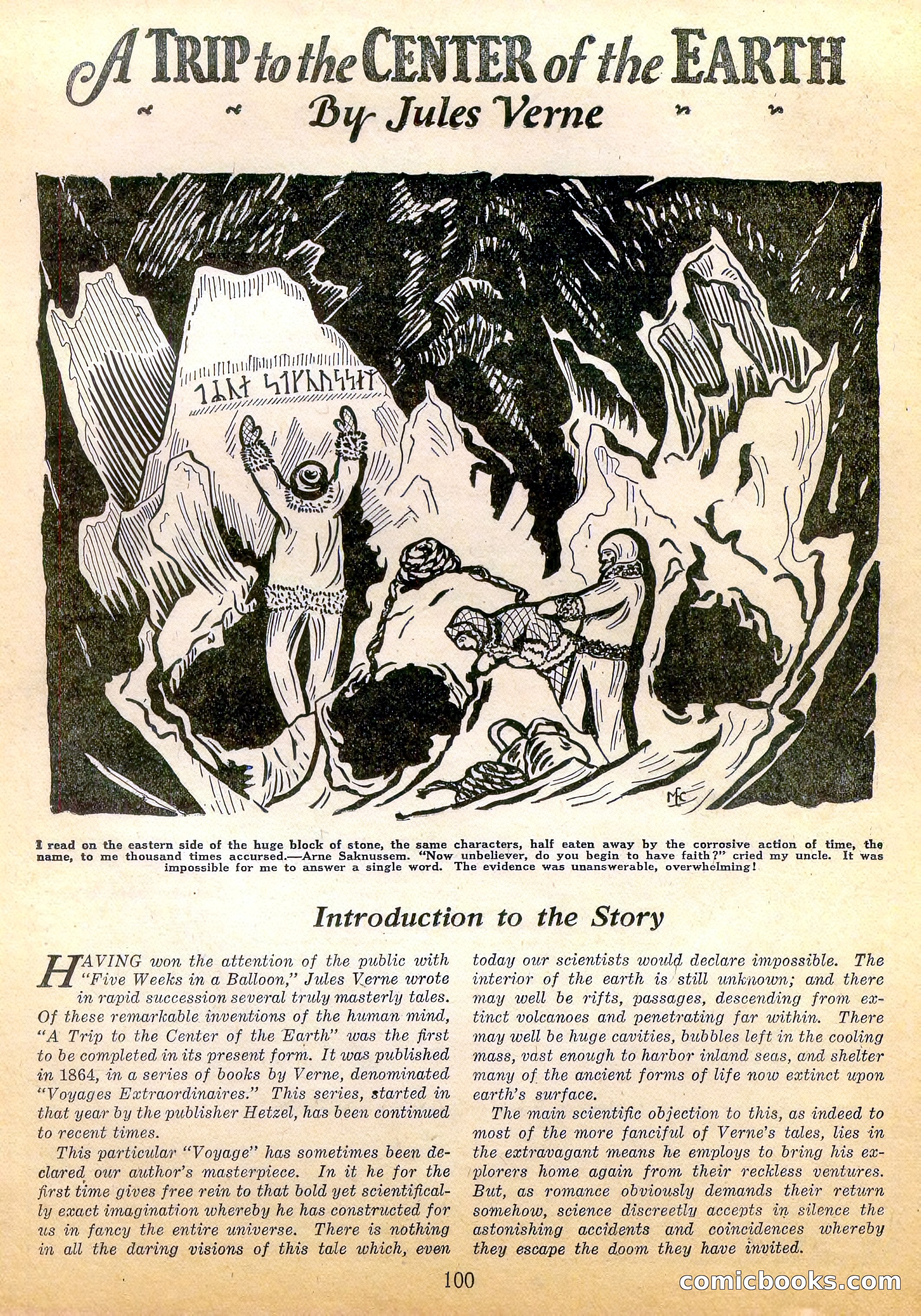 A Trip to the Center of the Earth by Jules Verne