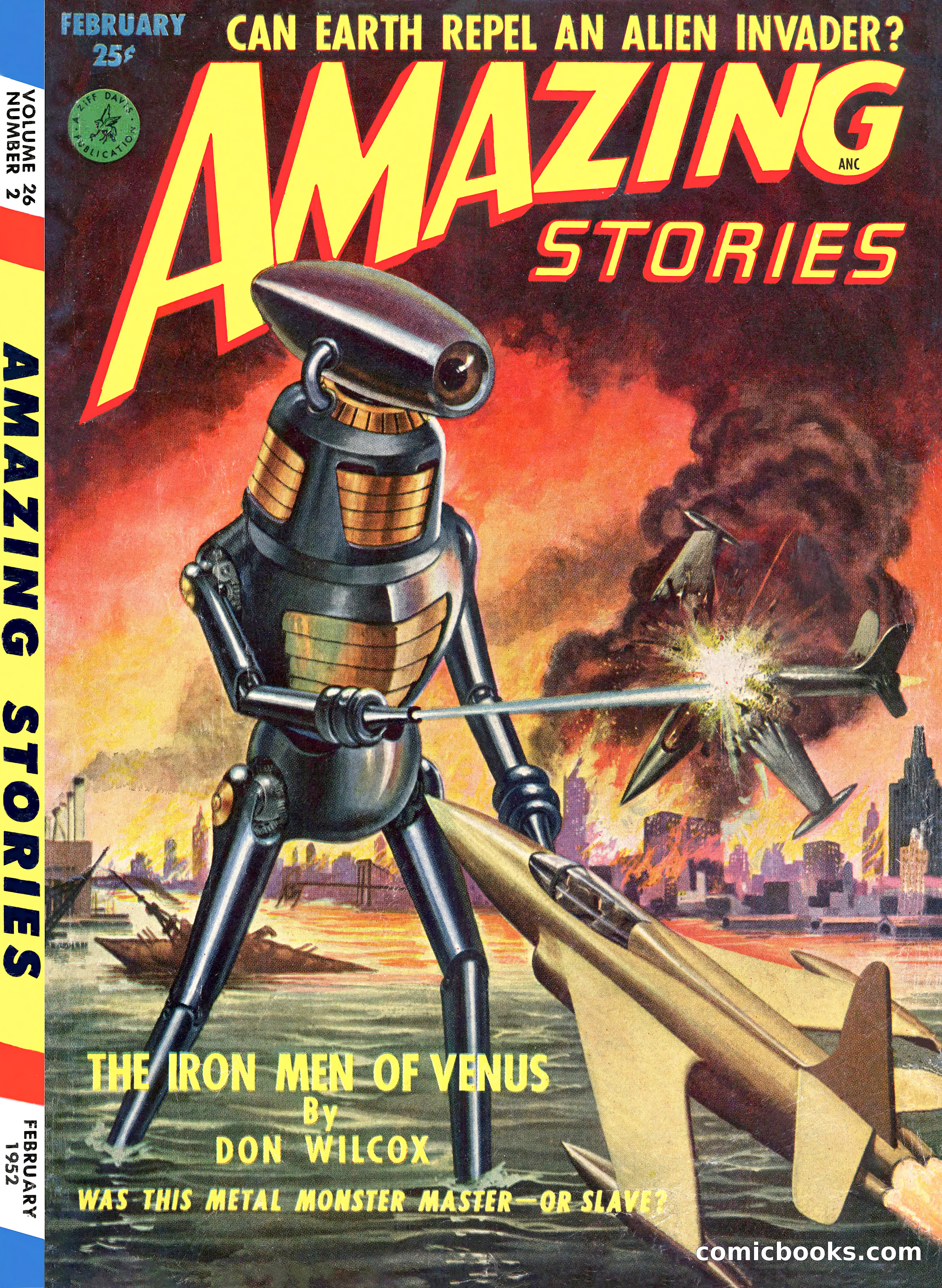 Amazing Stories, February 1952