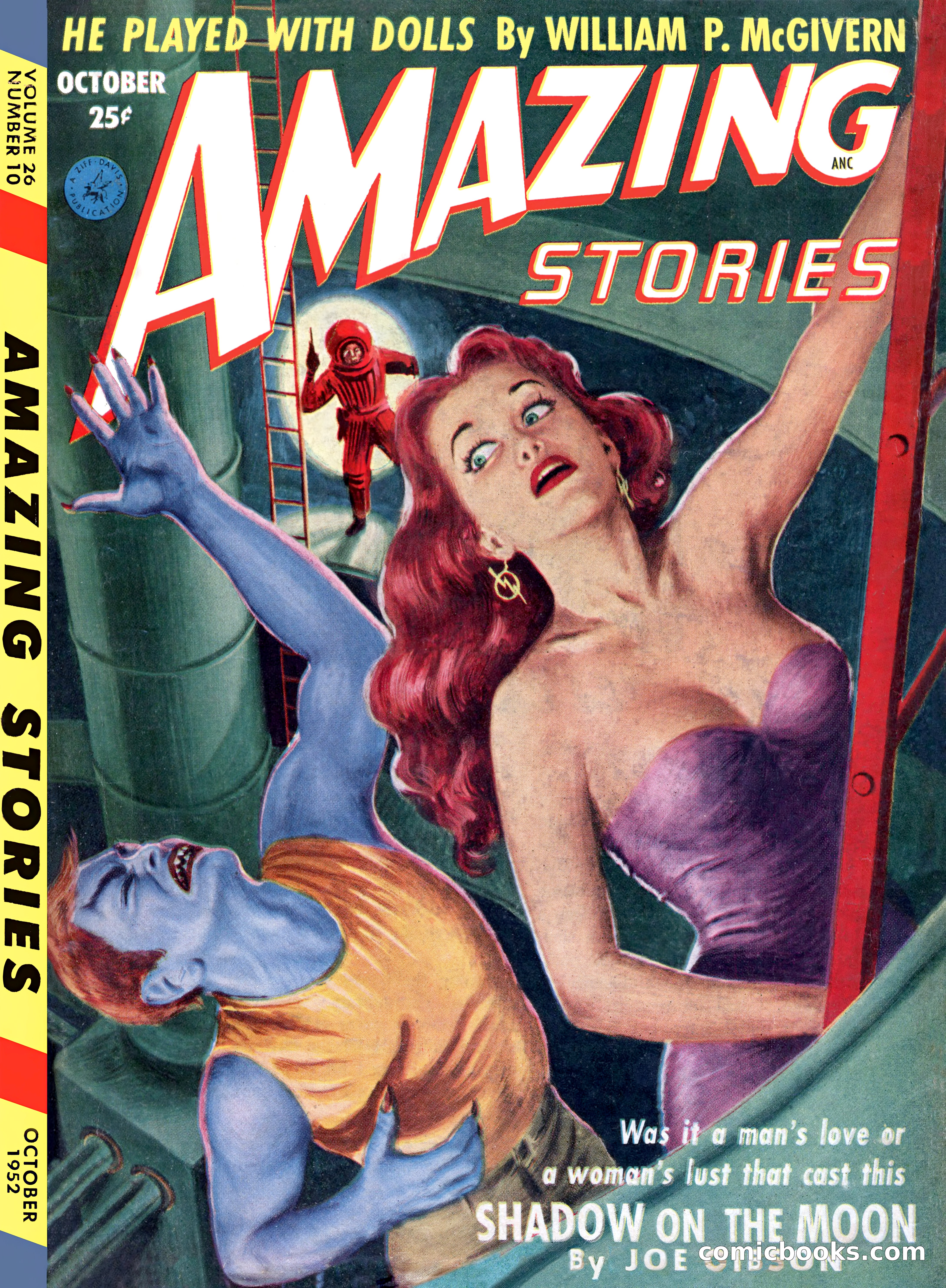 Amazing Stories, October 1952