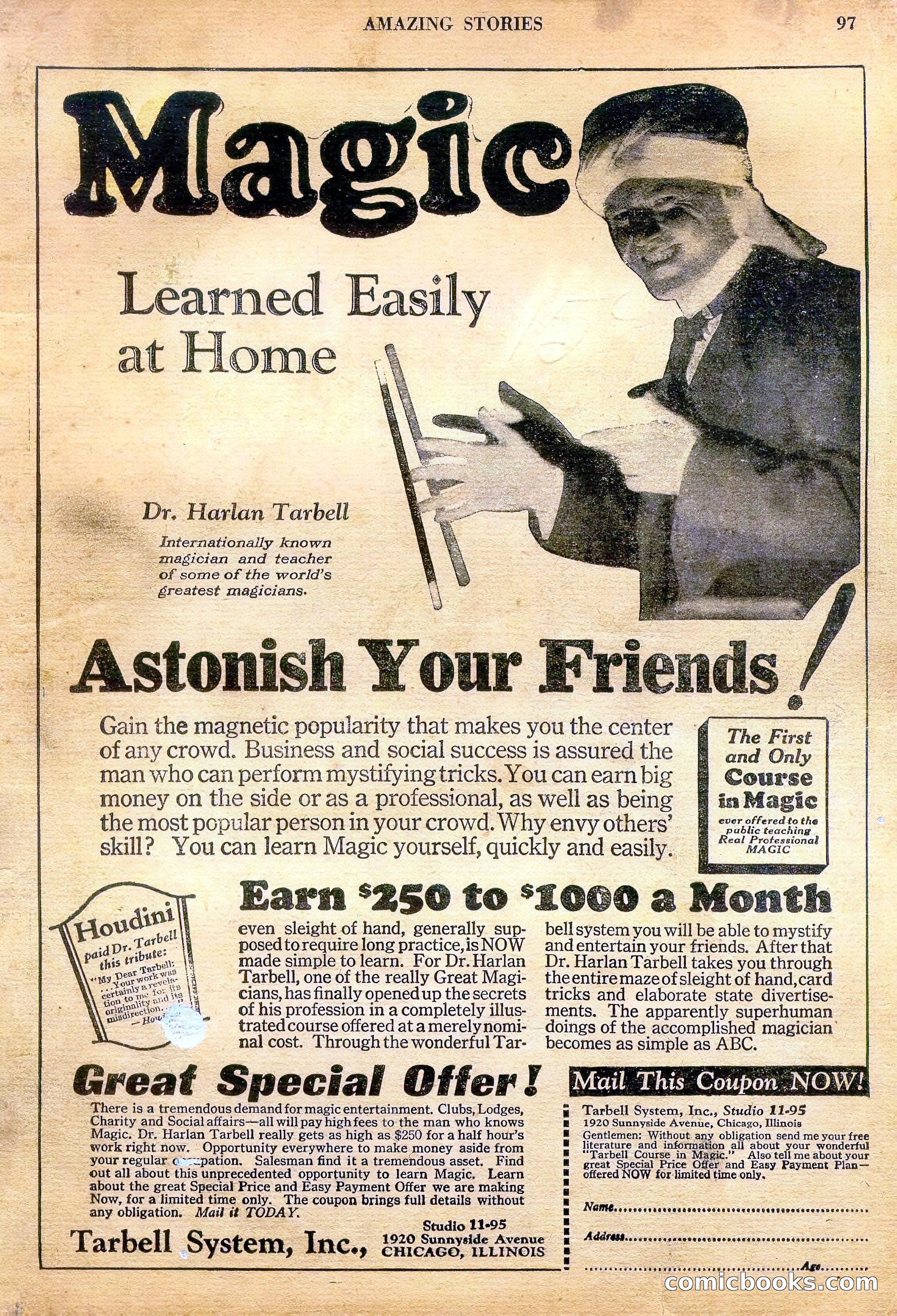 Amazing Stories, Vol. 3, No. 2 — page 2 of 100