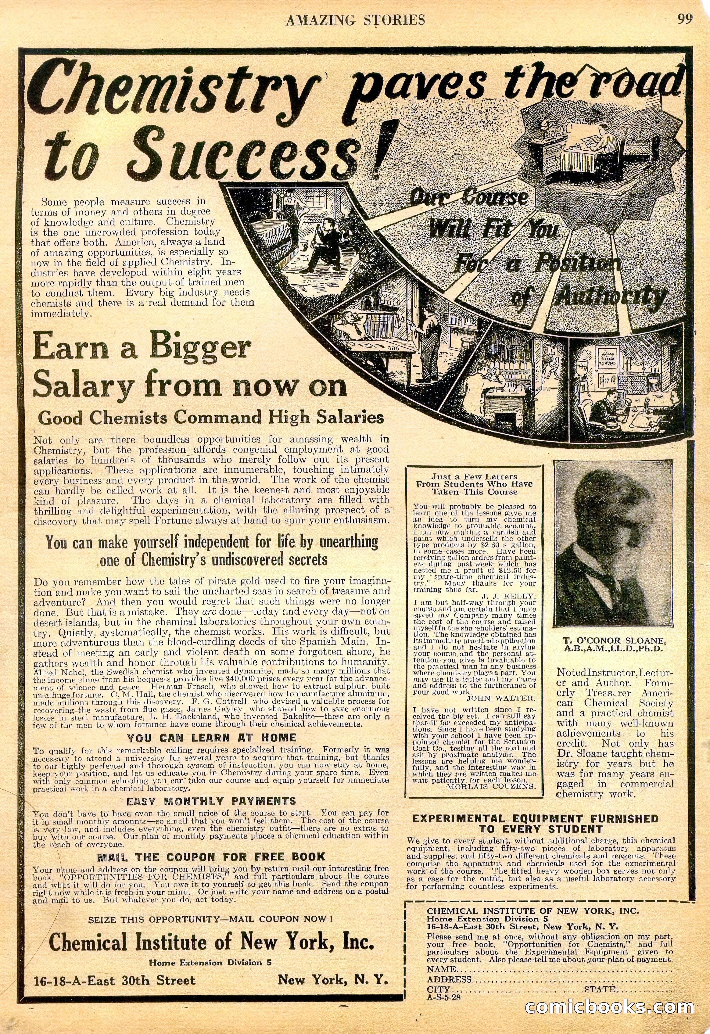 Amazing Stories, Vol. 3, No. 2 — page 4 of 100