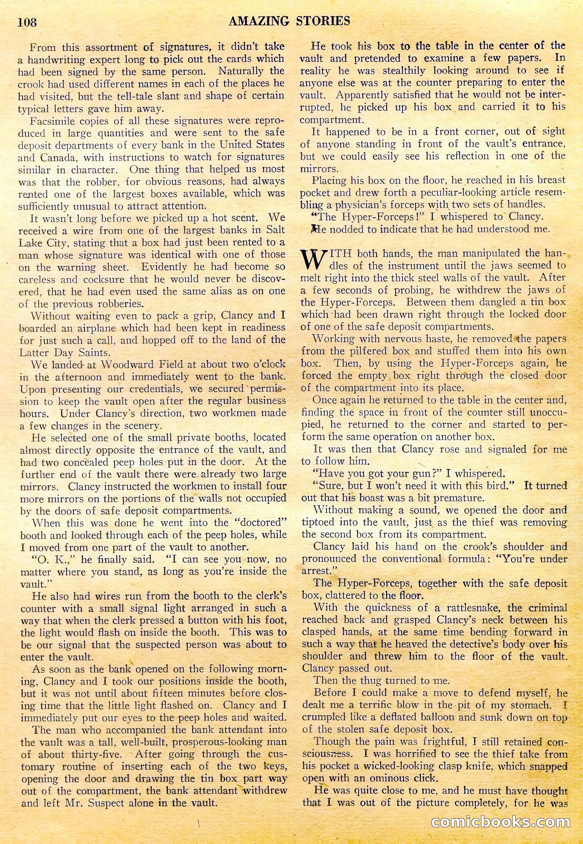 Amazing Stories, Vol. 3, No. 2 — page 13 of 100