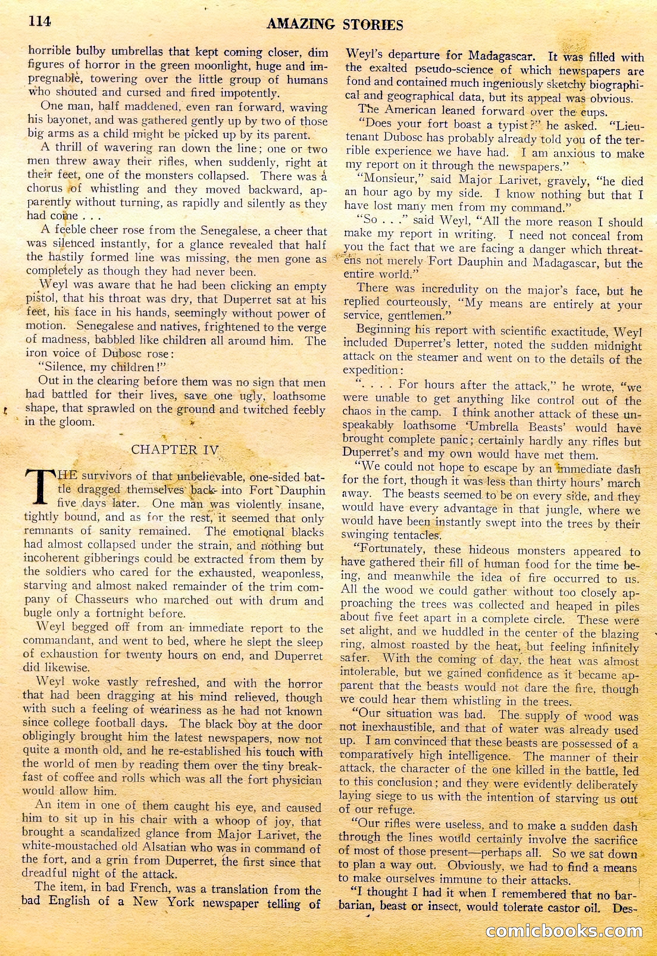 Amazing Stories, Vol. 3, No. 2 — page 19 of 100
