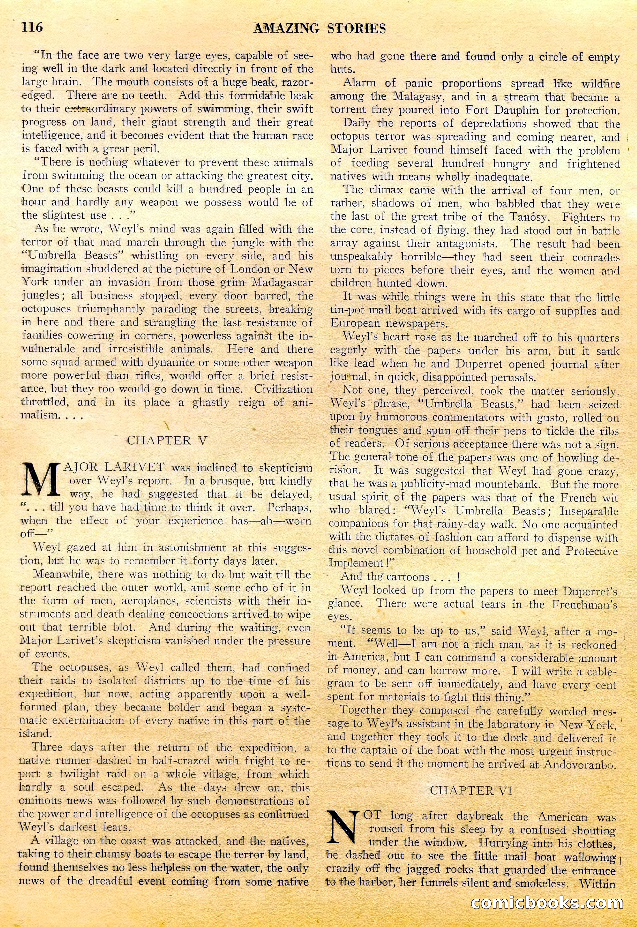 Amazing Stories, Vol. 3, No. 2 — page 21 of 100