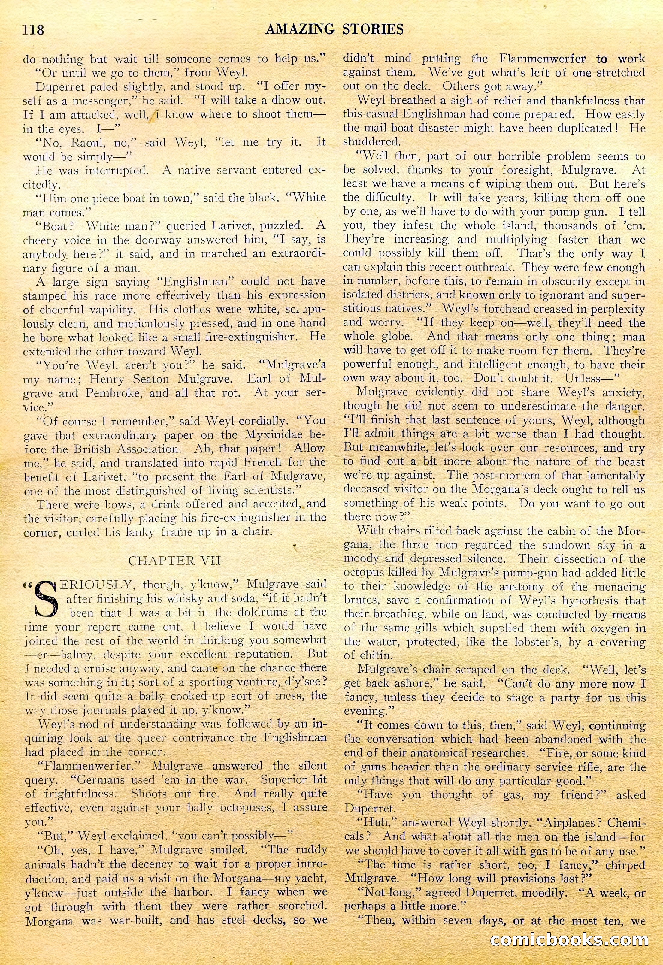Amazing Stories, Vol. 3, No. 2 — page 23 of 100