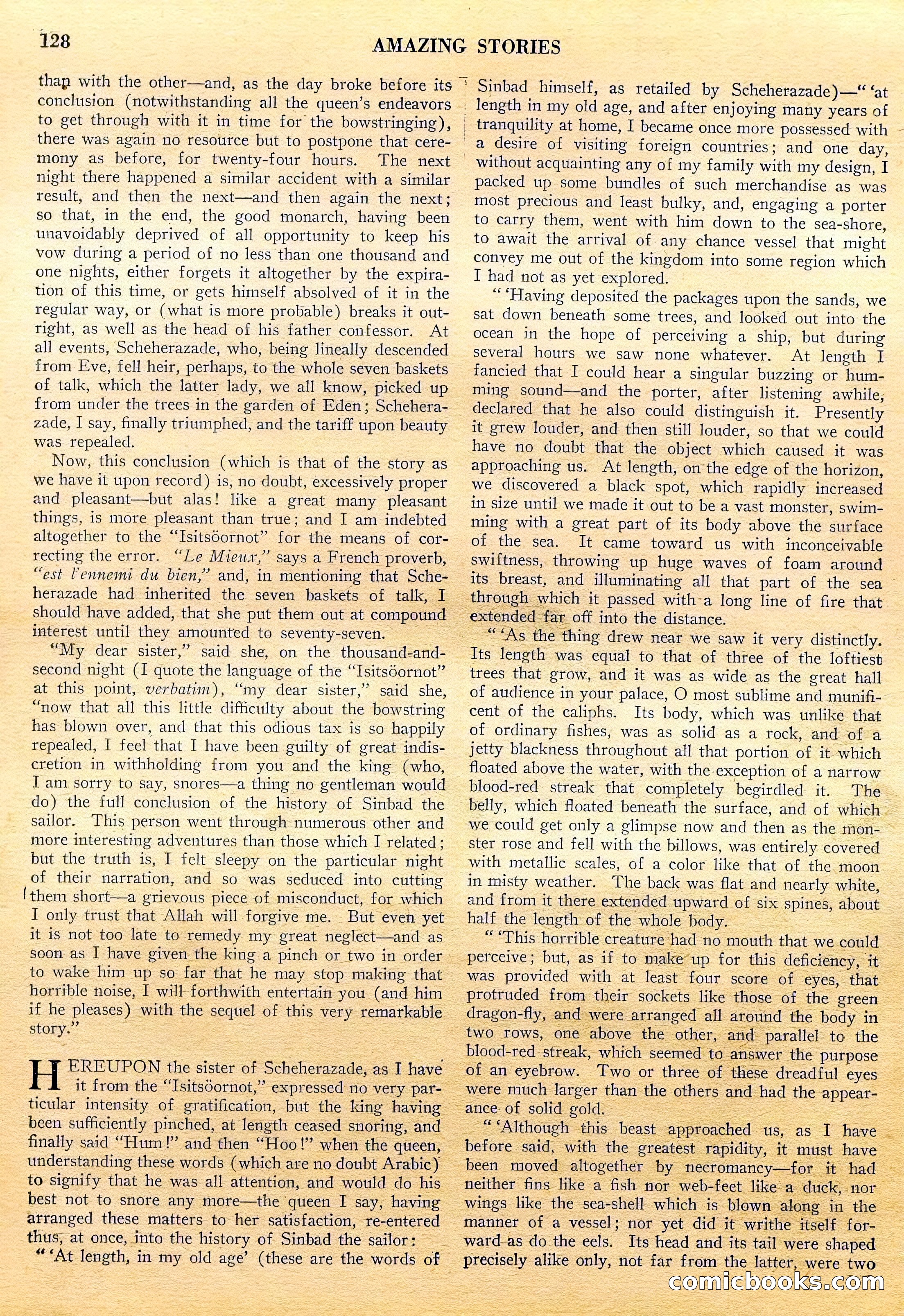 Amazing Stories, Vol. 3, No. 2 — page 33 of 100