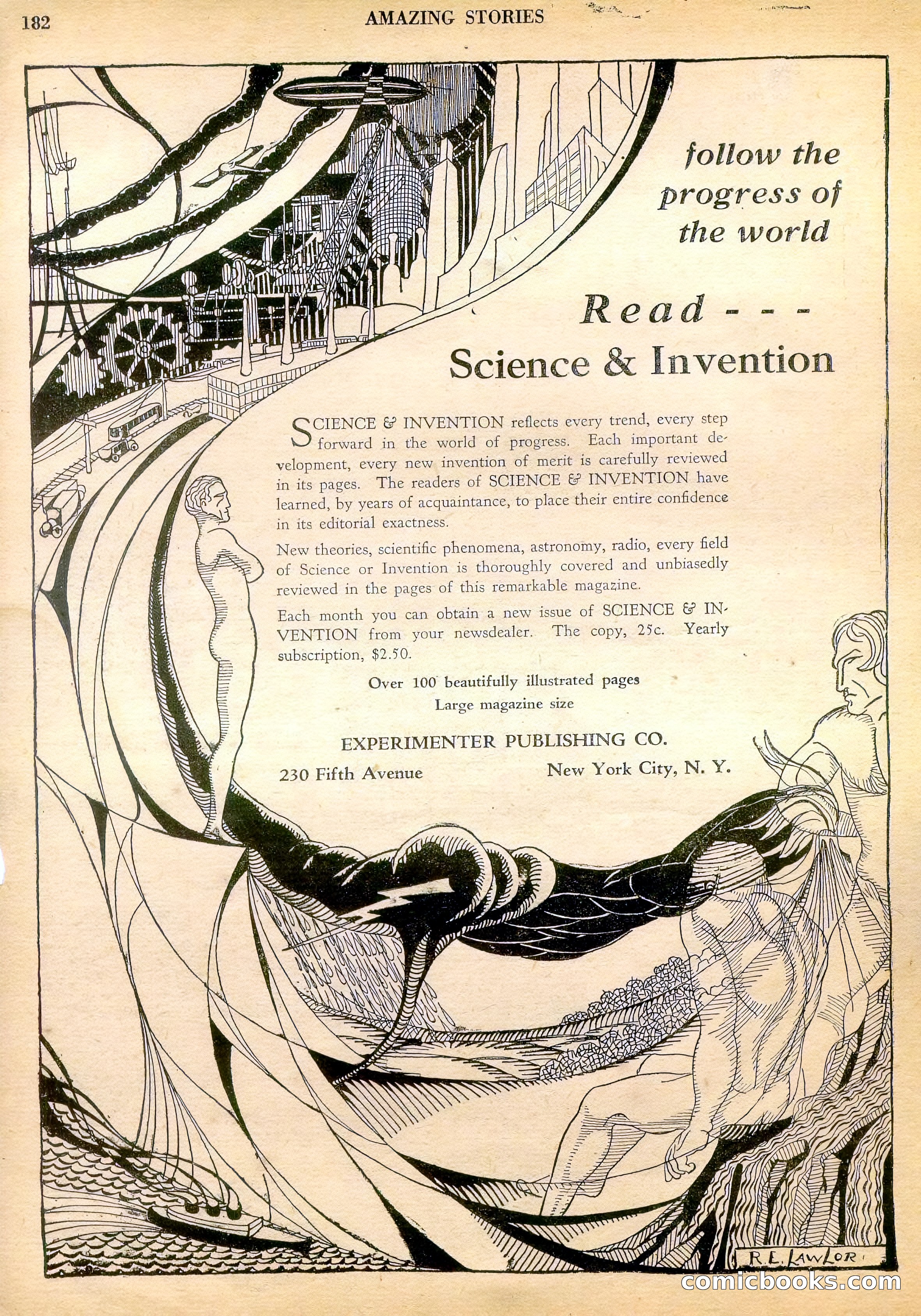 Amazing Stories, Vol. 3, No. 2 — page 87 of 100