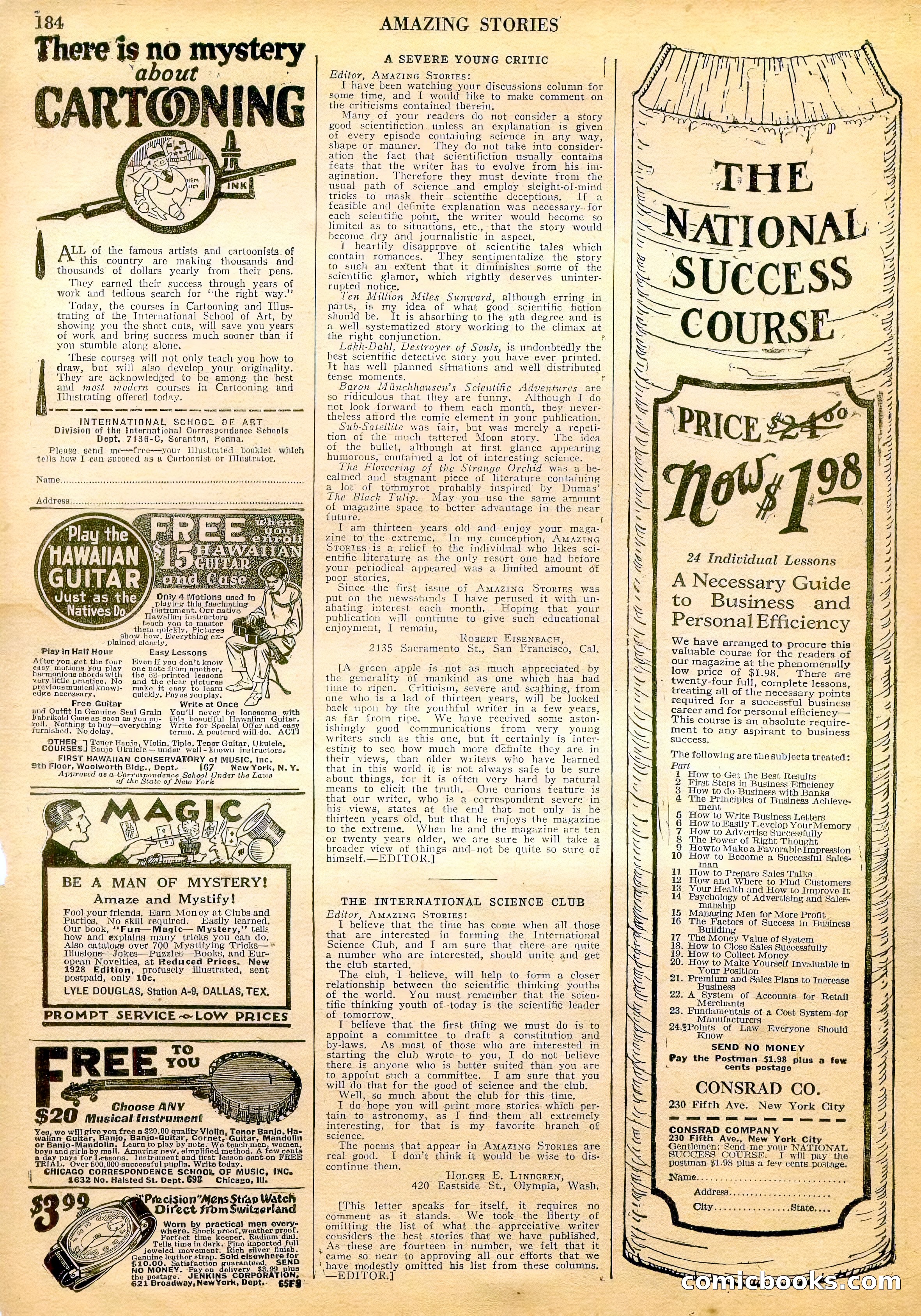 Amazing Stories, Vol. 3, No. 2 — page 89 of 100