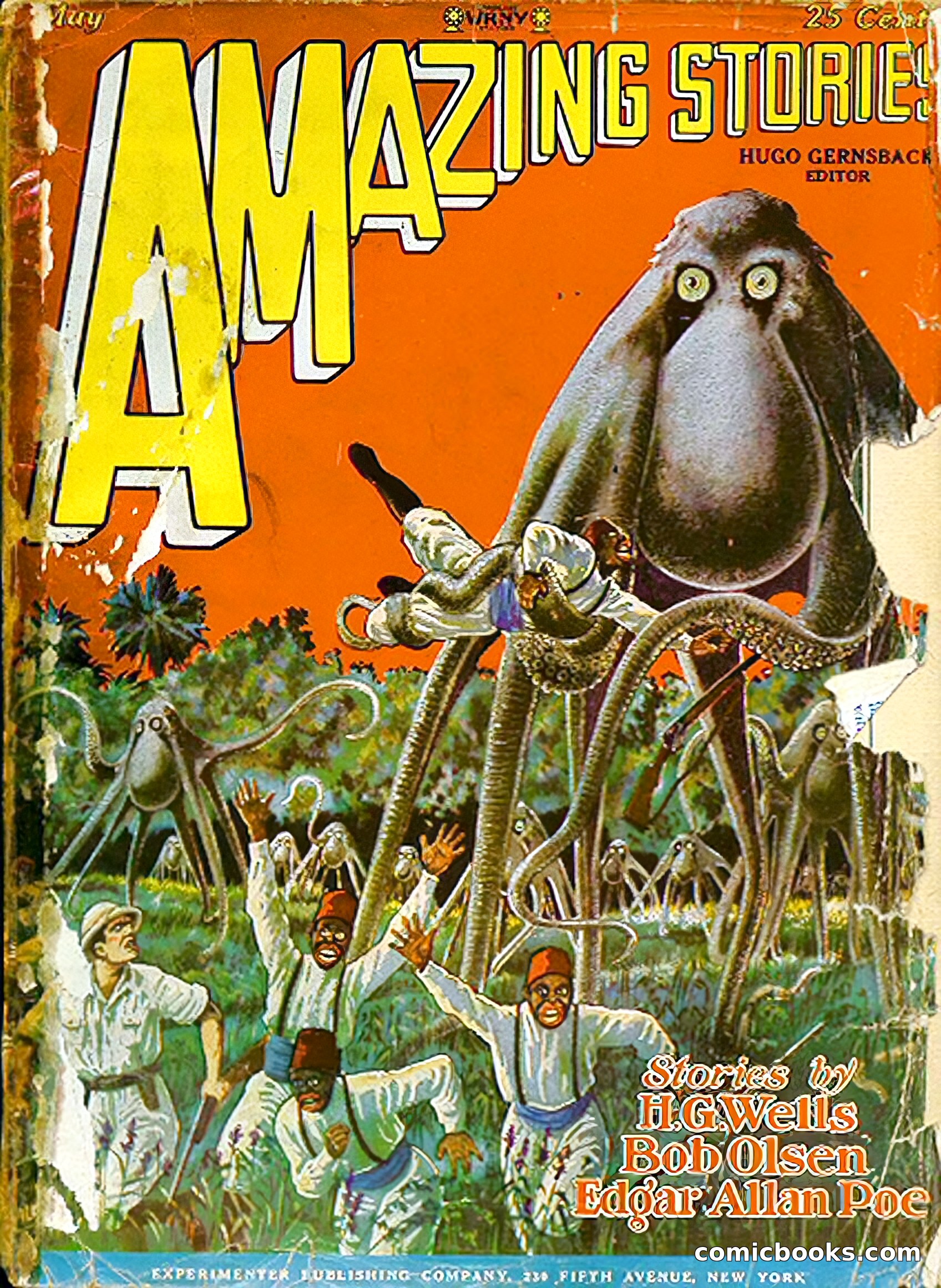 Amazing Stories, Vol. 3, No. 2 — page 100 of 100