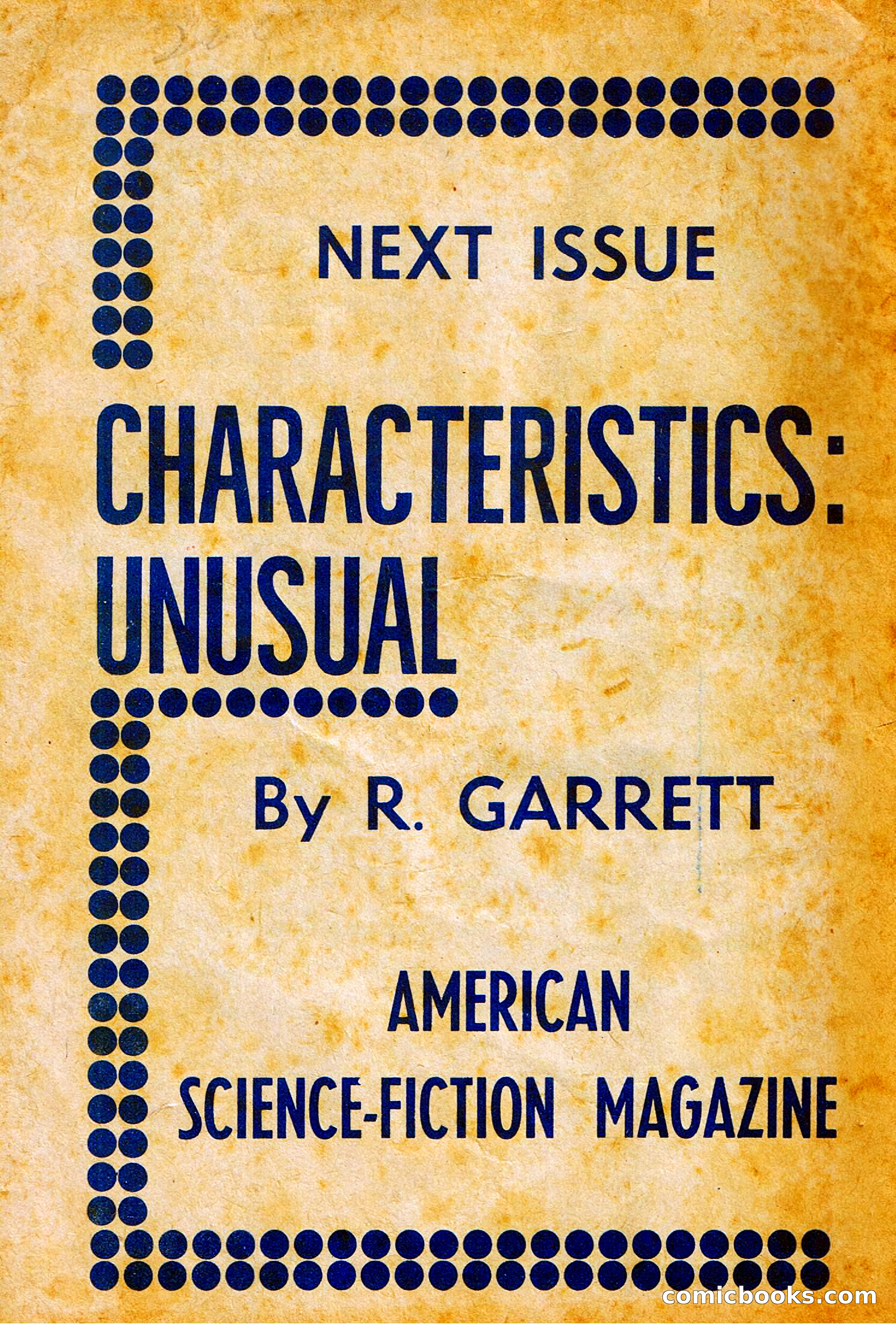 American Science Fiction #41 — page 36 of 36