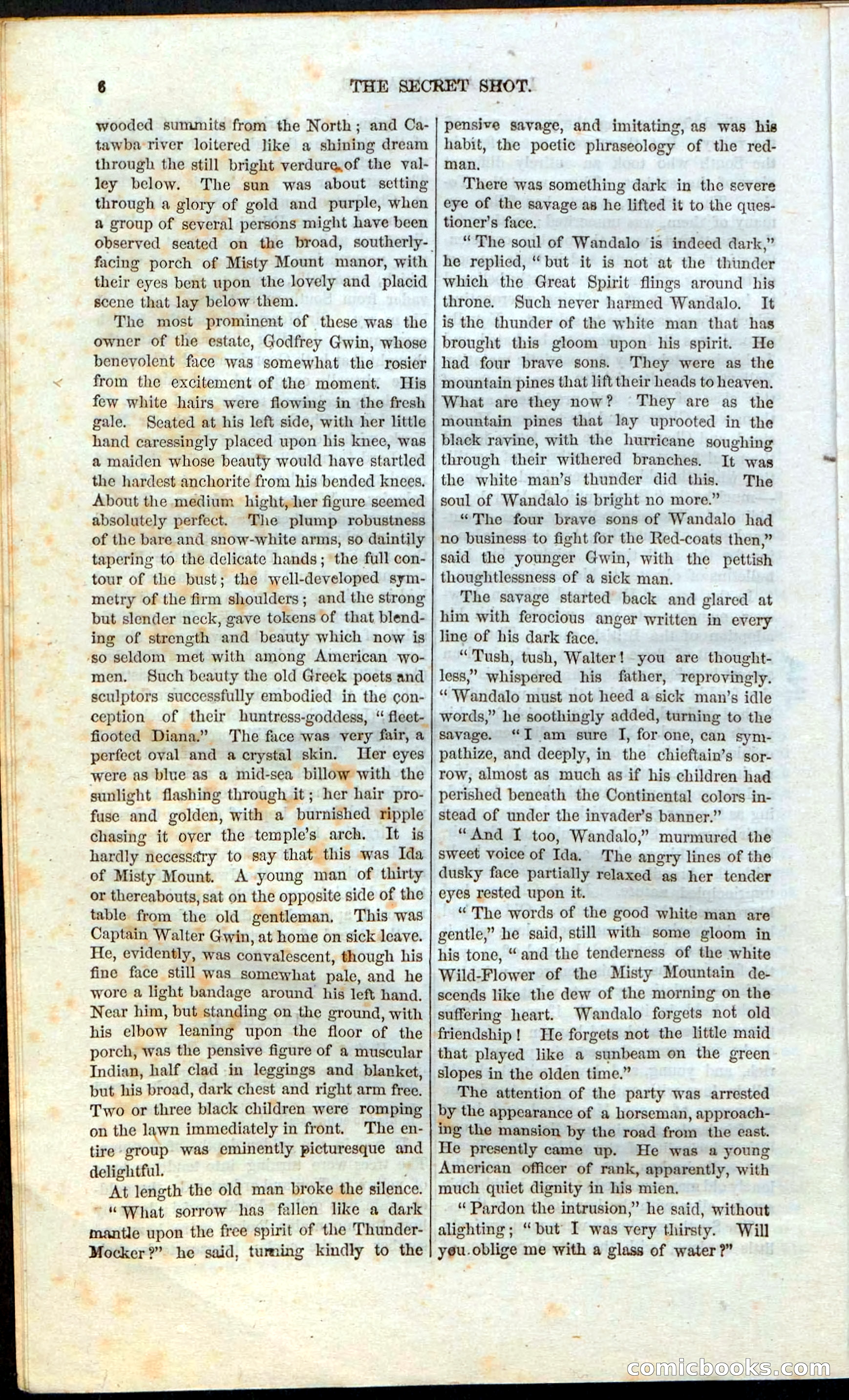The Secret Shot; Or, The Rivals Of Misty Mount — page 8 of 52