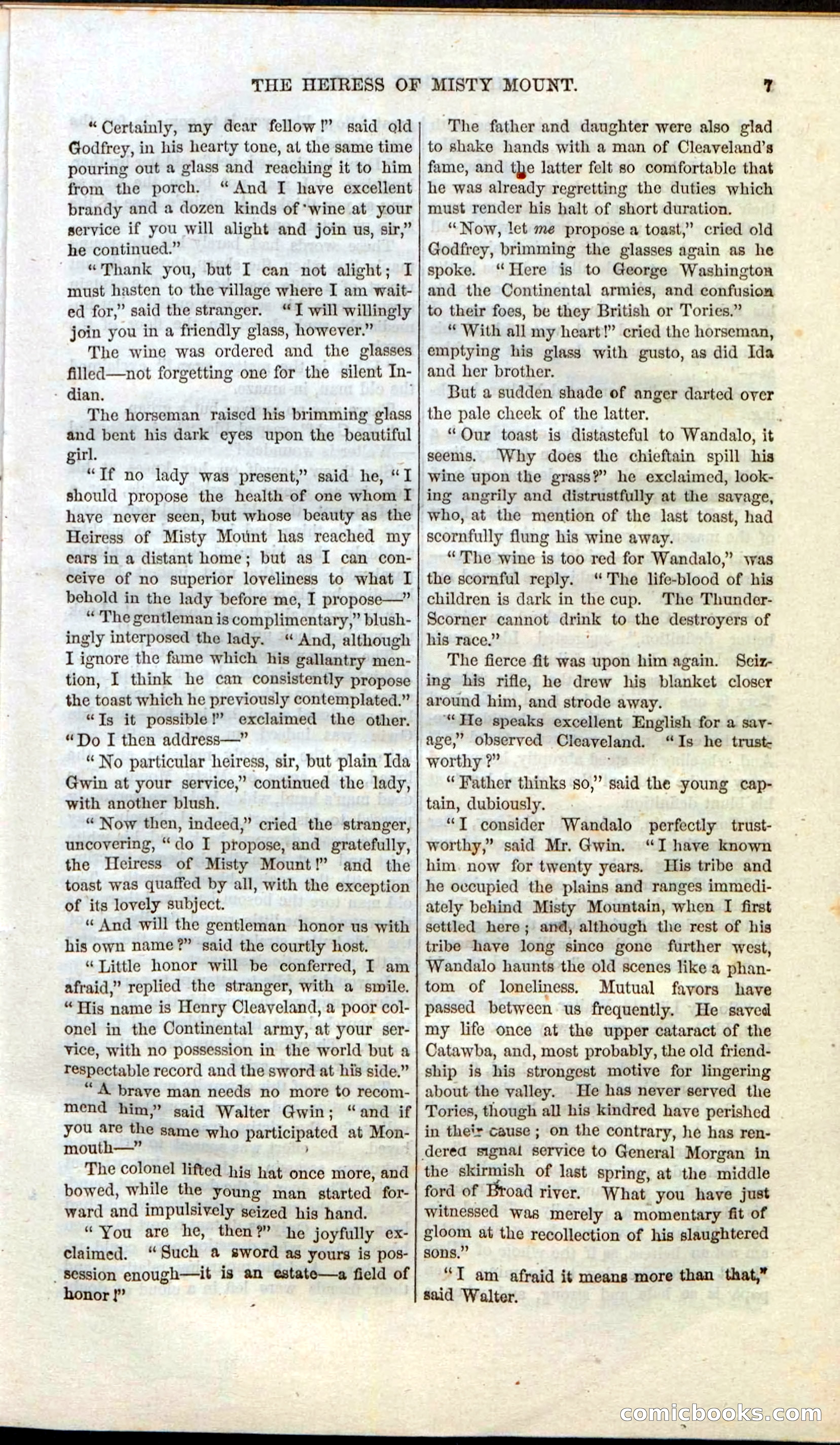 The Secret Shot; Or, The Rivals Of Misty Mount — page 9 of 52