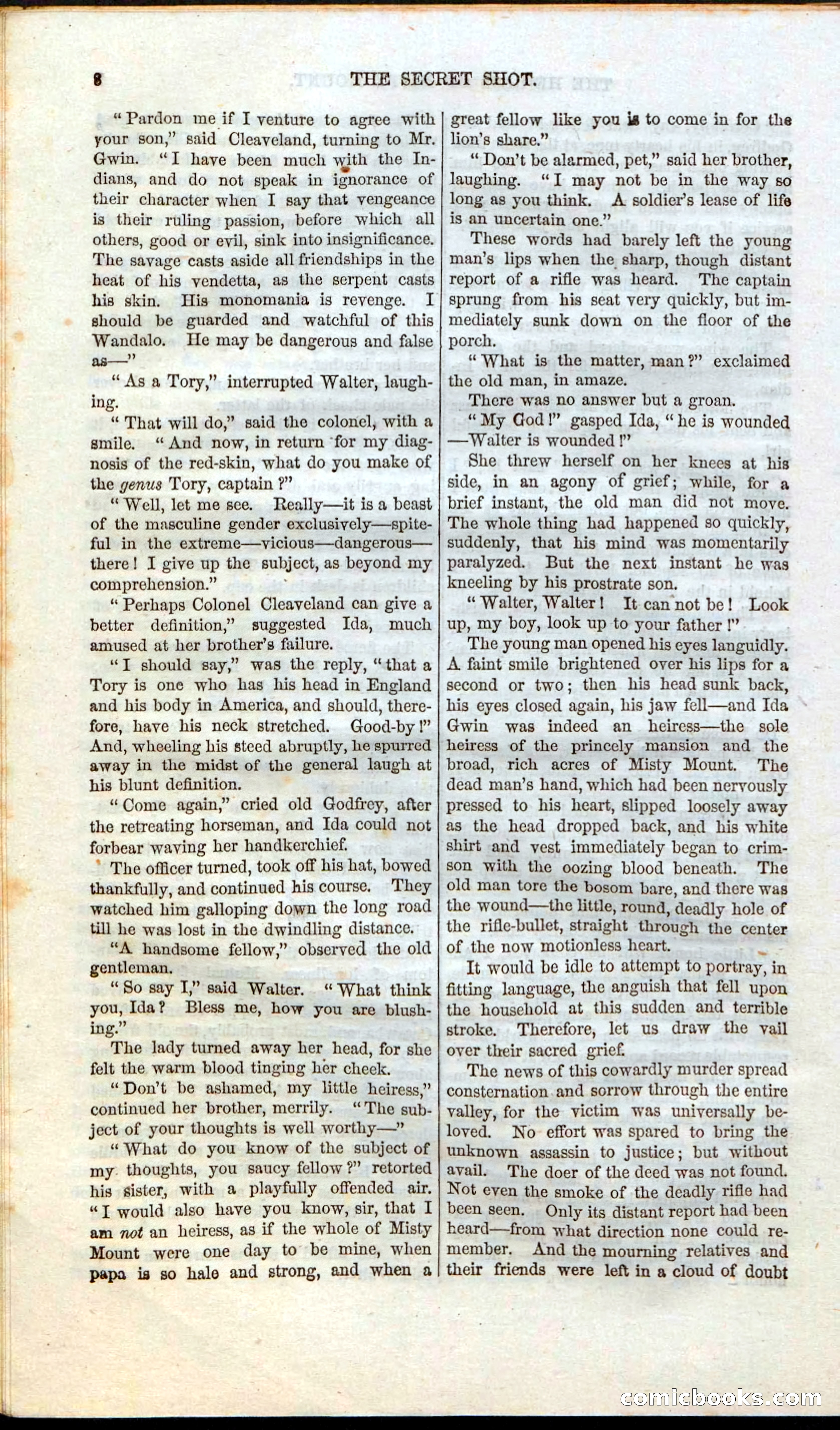 The Secret Shot; Or, The Rivals Of Misty Mount — page 10 of 52
