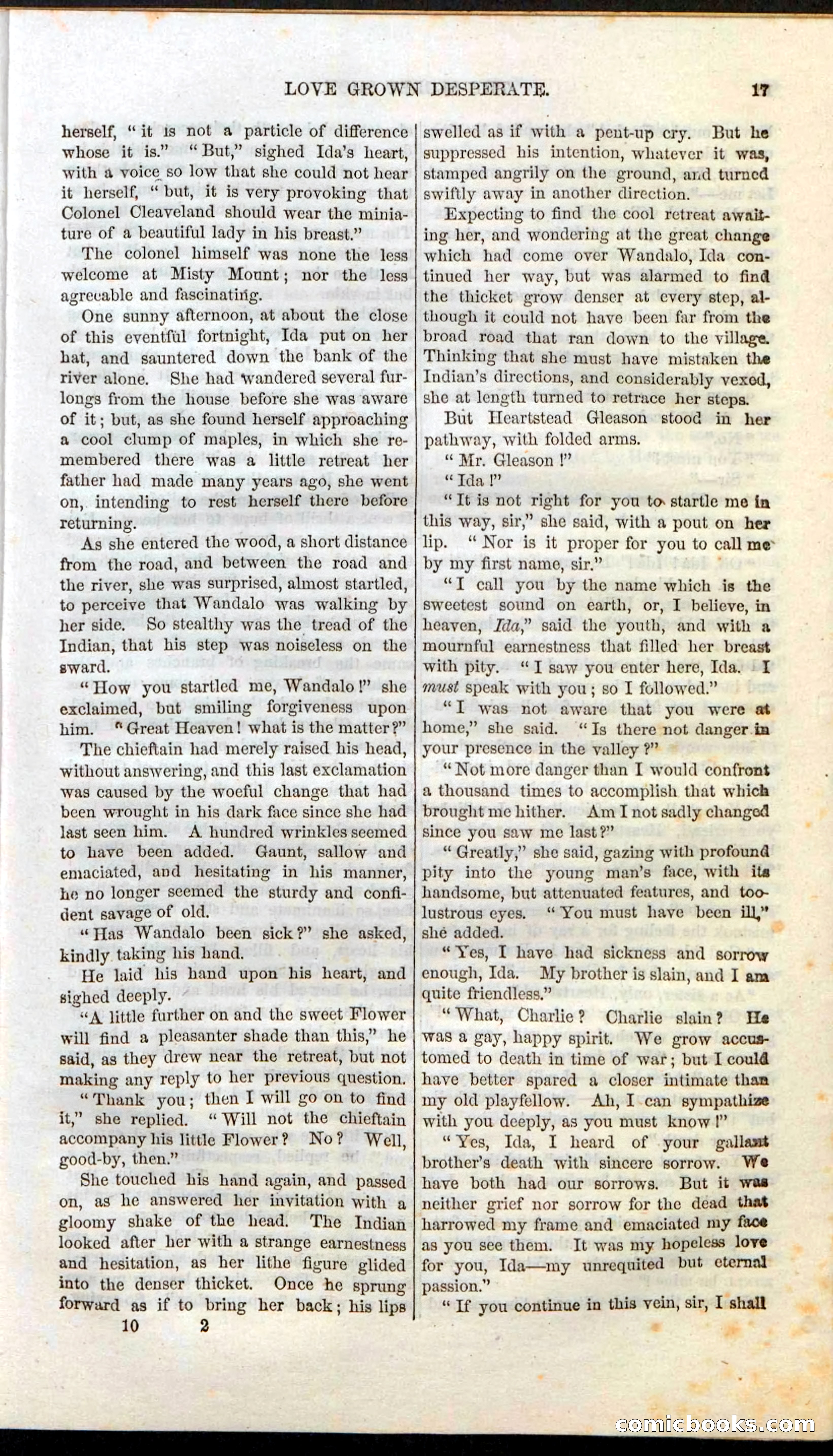 The Secret Shot; Or, The Rivals Of Misty Mount — page 19 of 52