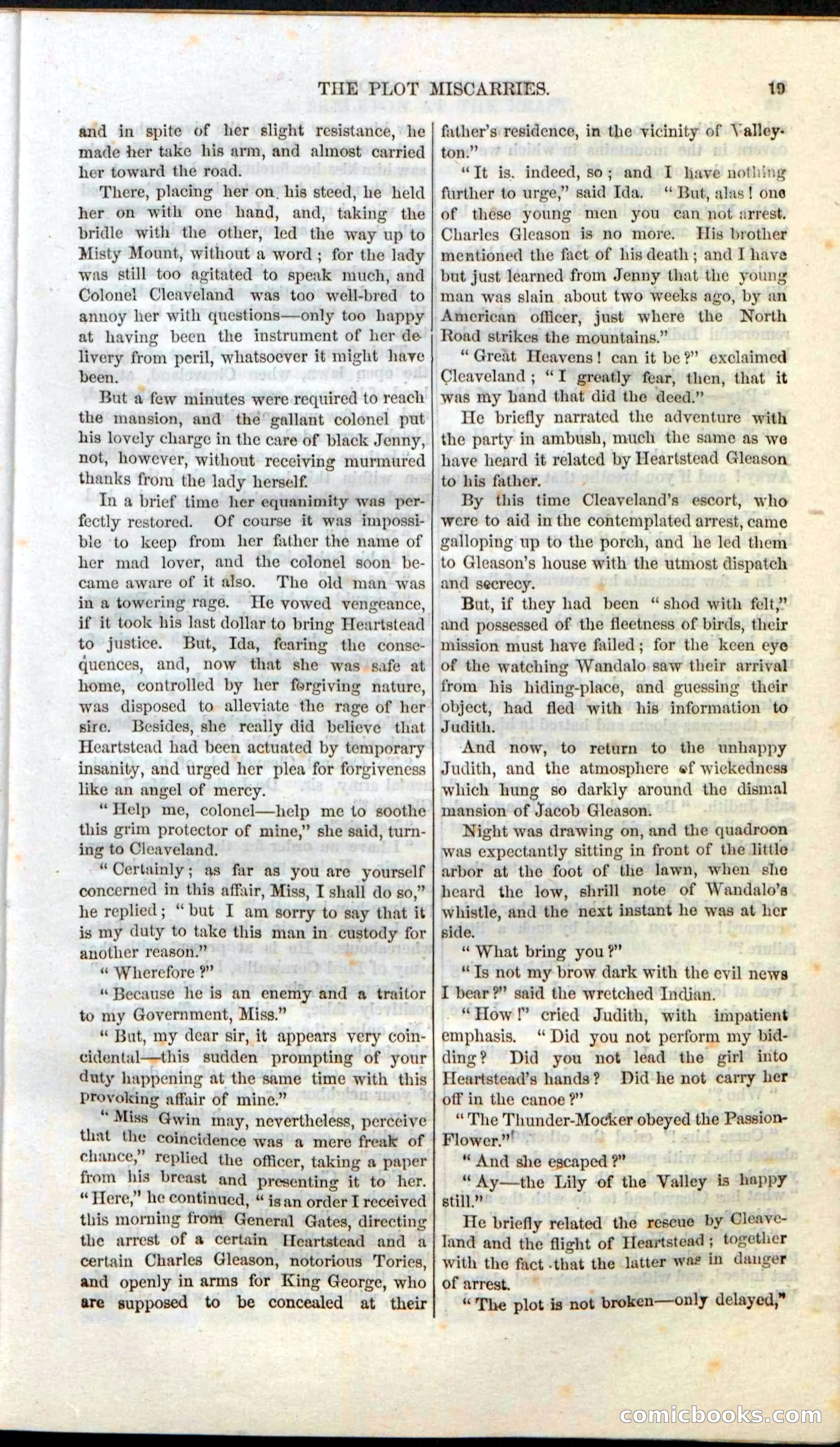 The Secret Shot; Or, The Rivals Of Misty Mount — page 21 of 52