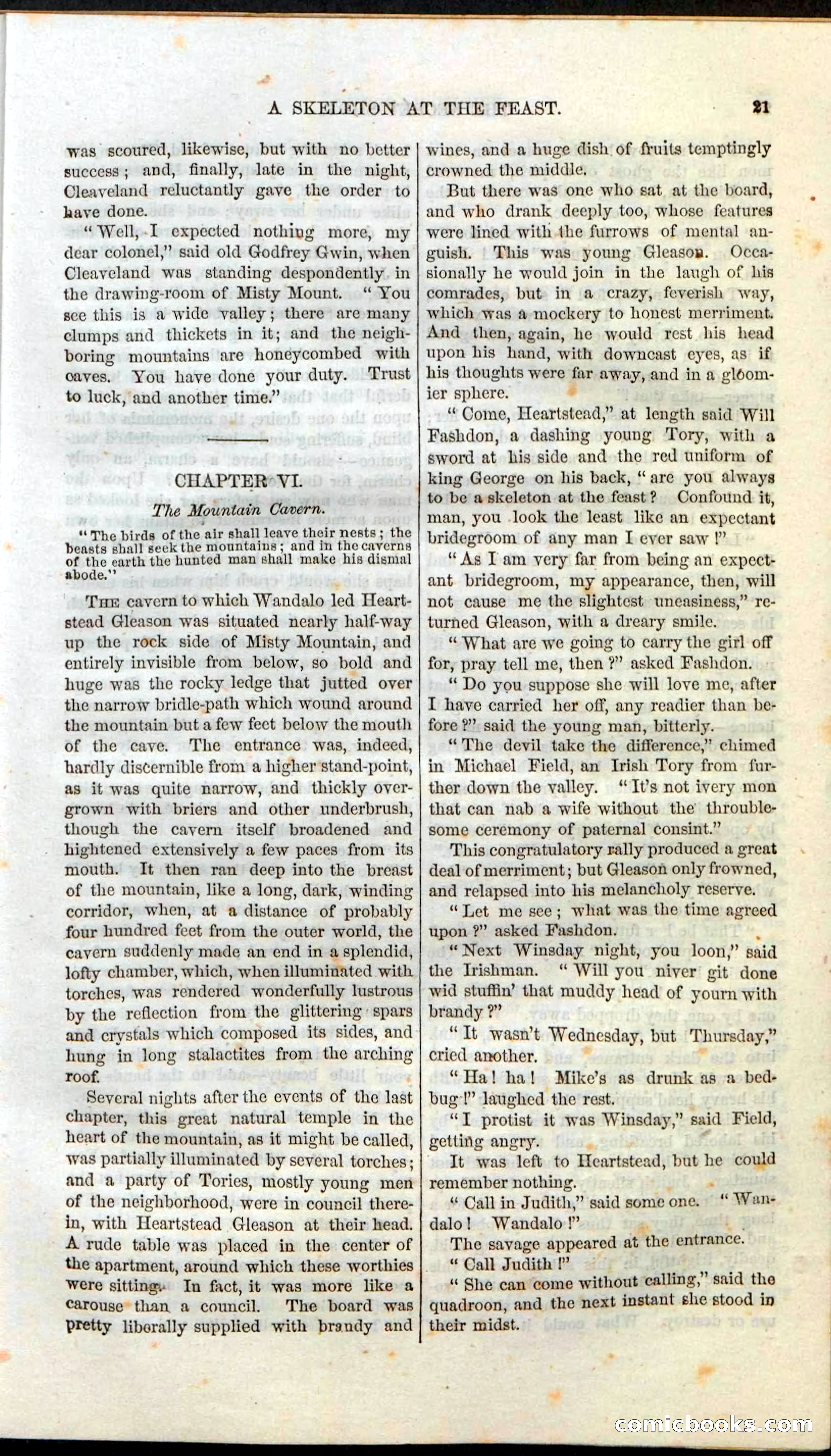 The Secret Shot; Or, The Rivals Of Misty Mount — page 23 of 52