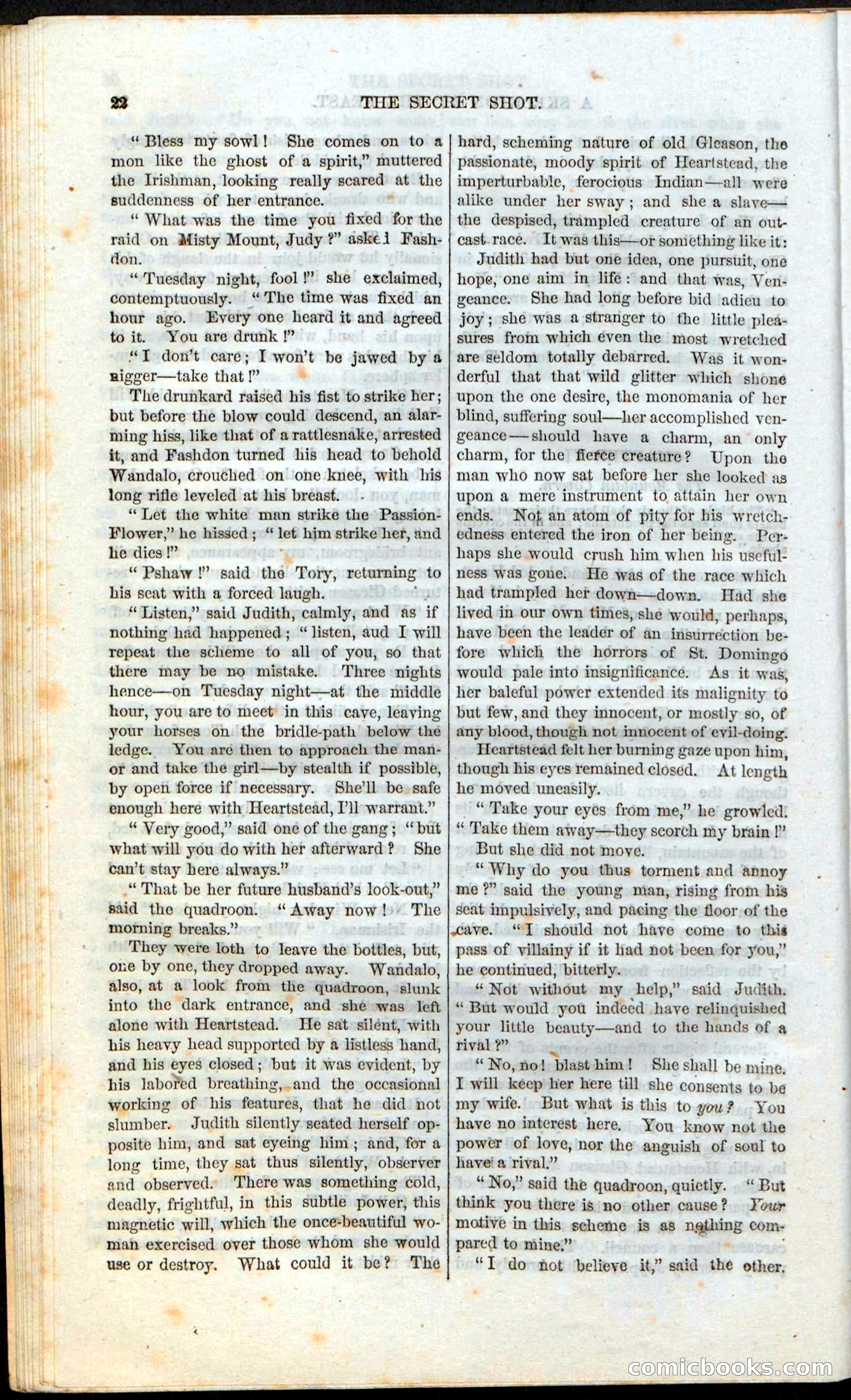The Secret Shot; Or, The Rivals Of Misty Mount — page 24 of 52
