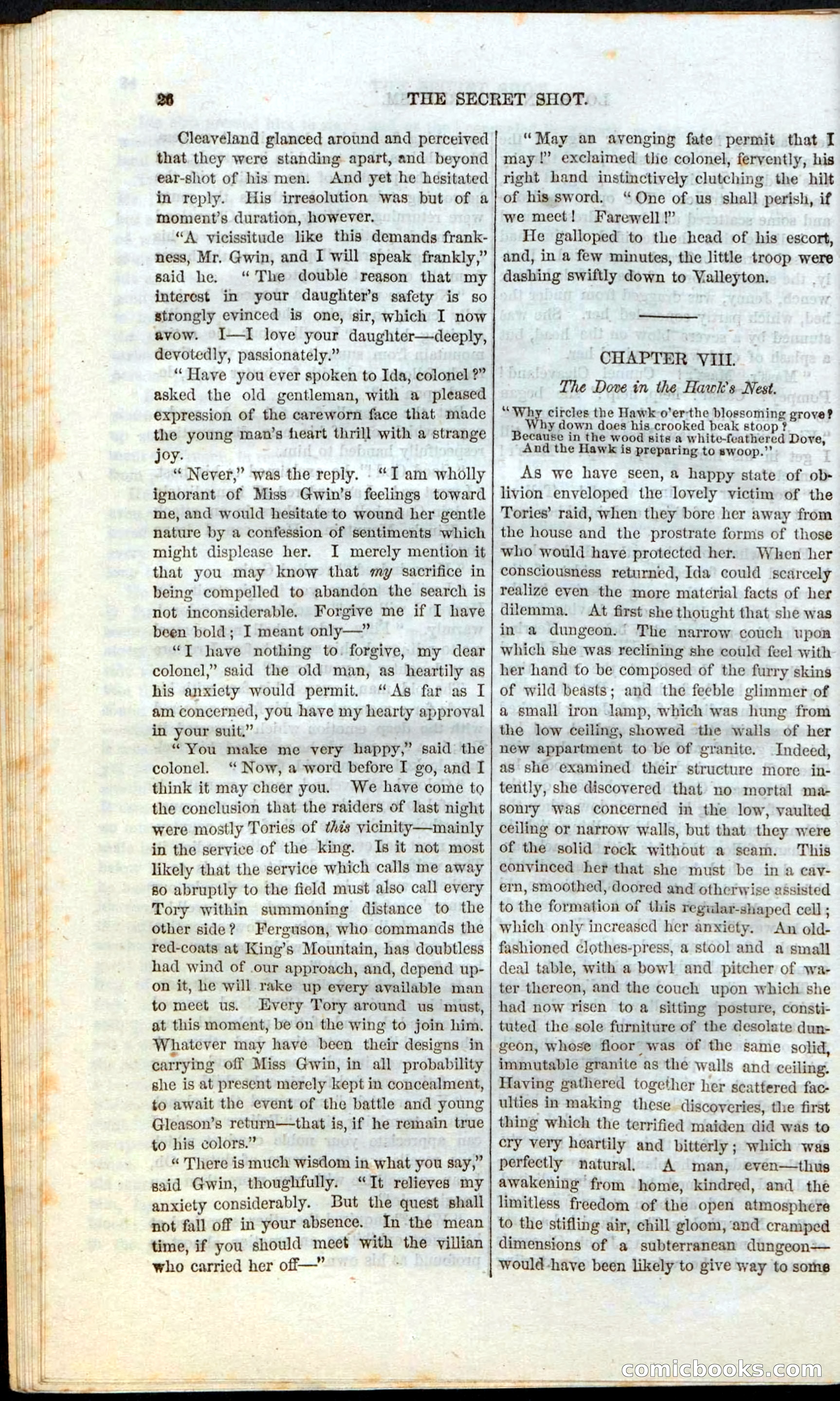 The Secret Shot; Or, The Rivals Of Misty Mount — page 28 of 52