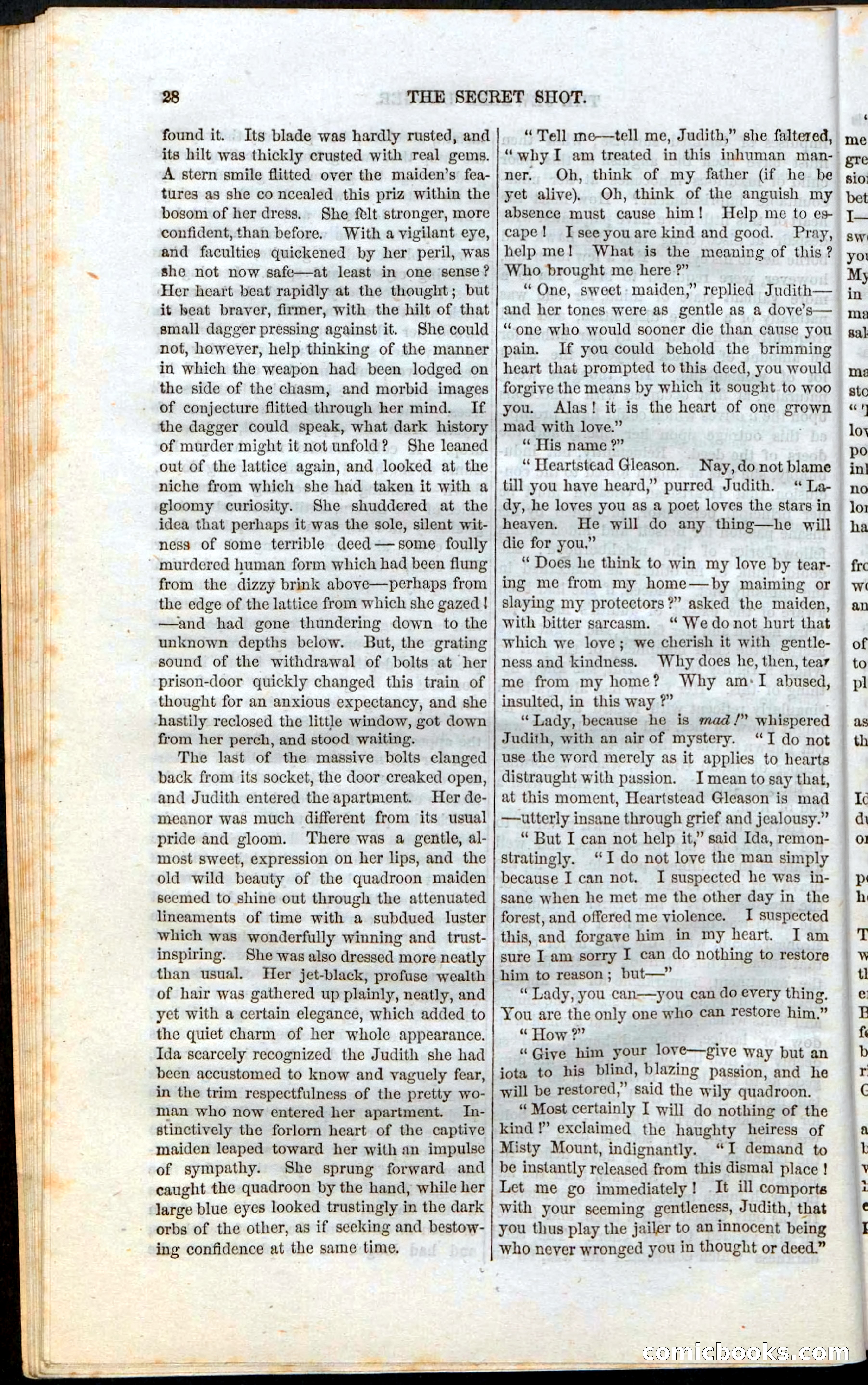 The Secret Shot; Or, The Rivals Of Misty Mount — page 30 of 52