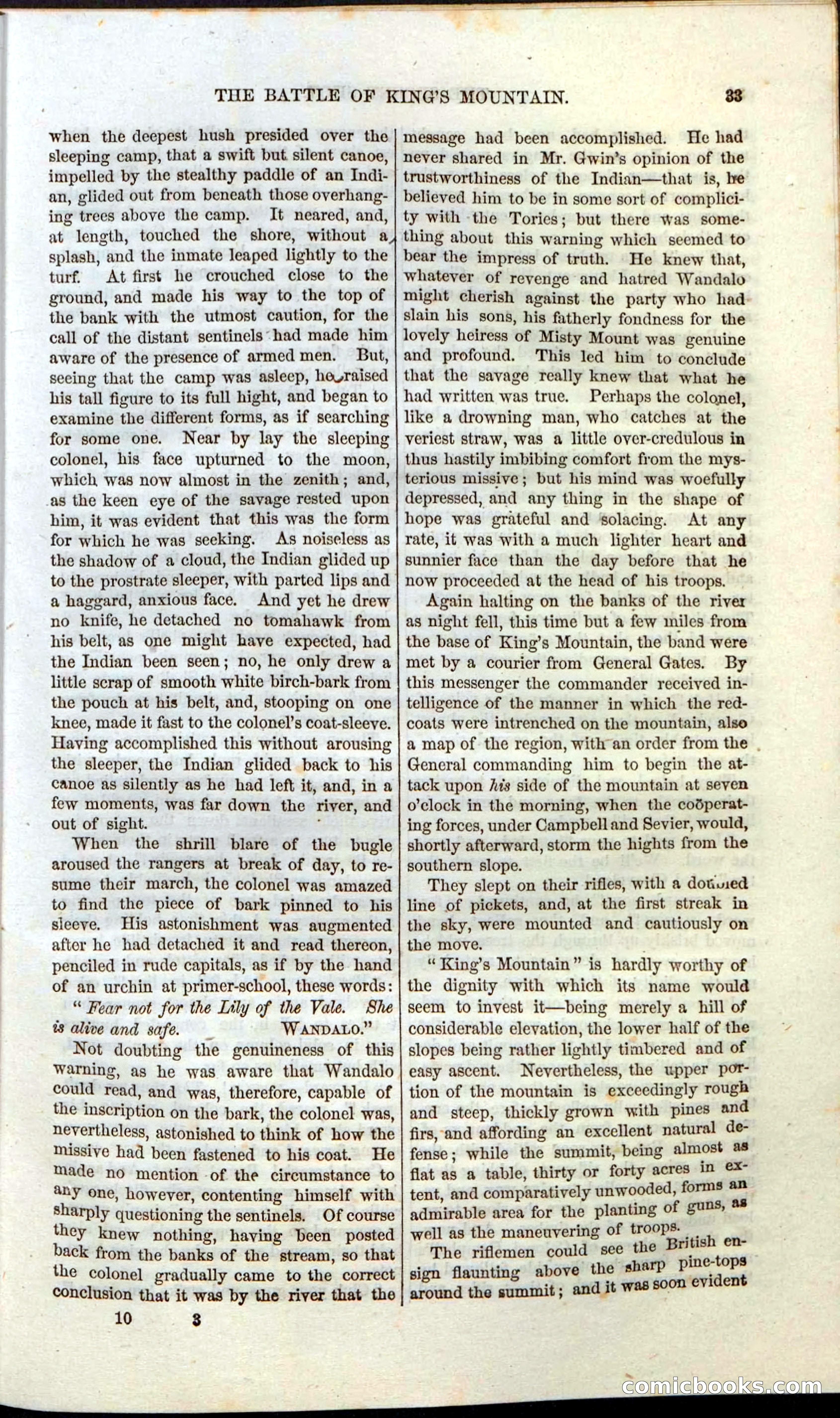 The Secret Shot; Or, The Rivals Of Misty Mount — page 35 of 52