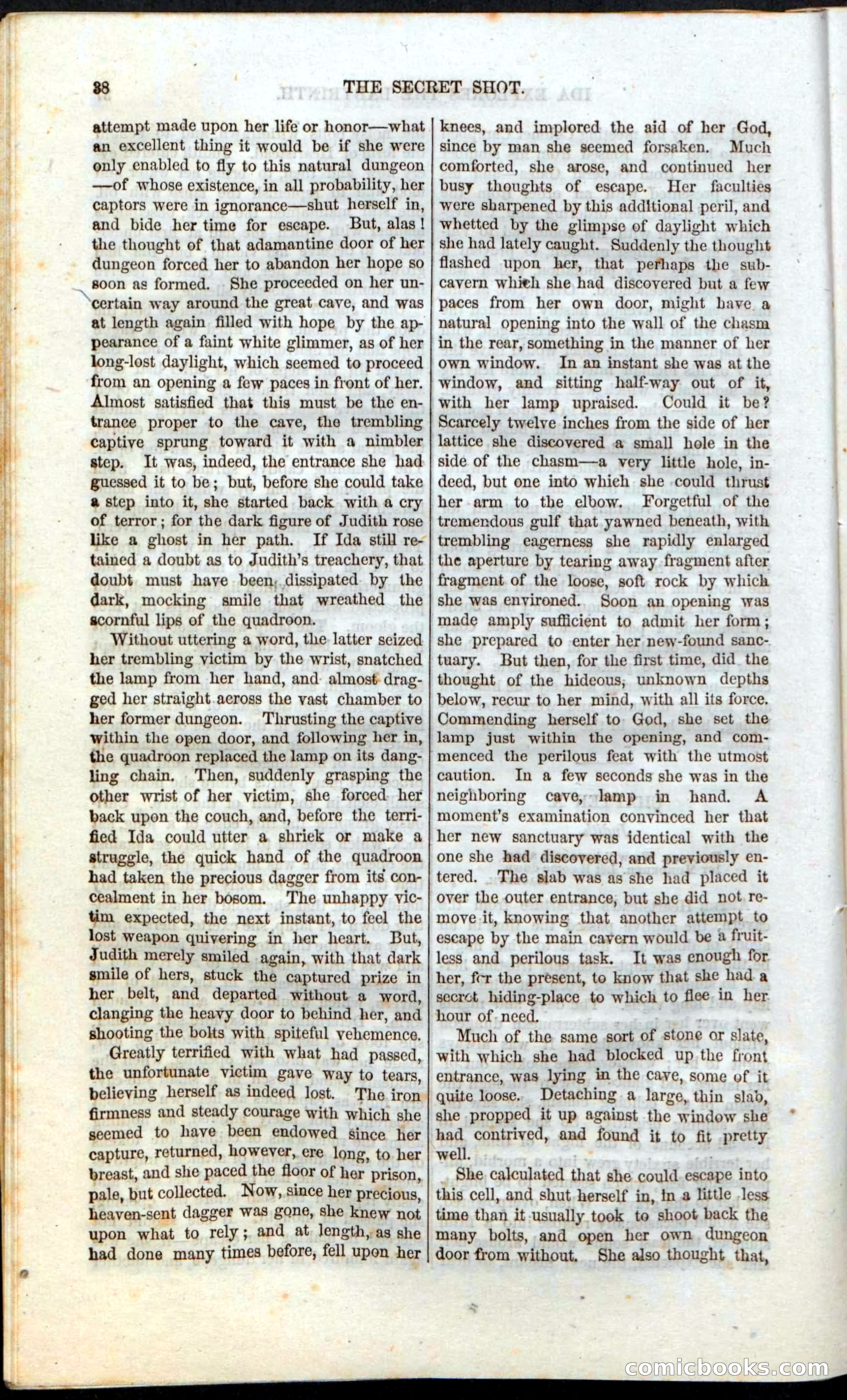 The Secret Shot; Or, The Rivals Of Misty Mount — page 40 of 52