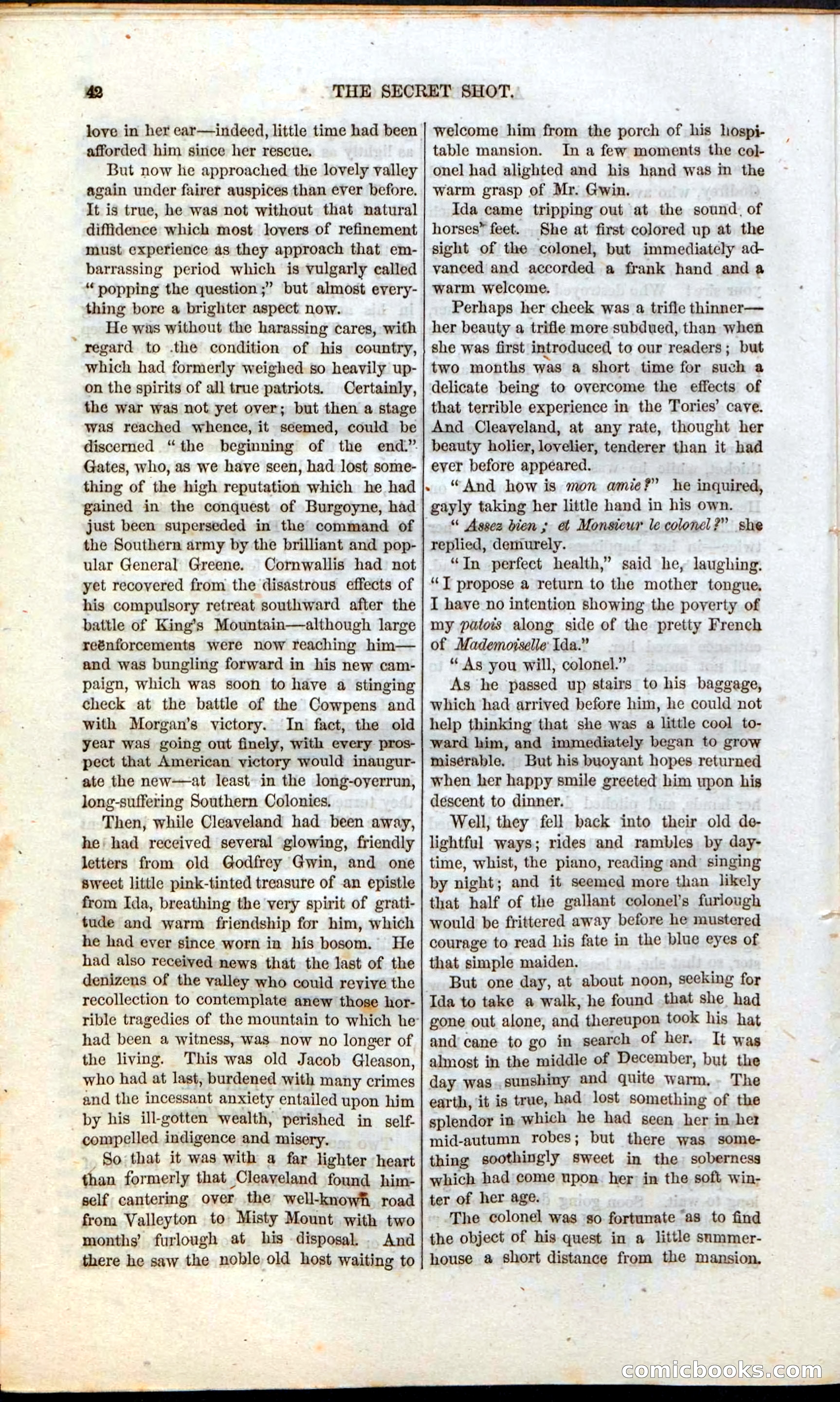 The Secret Shot; Or, The Rivals Of Misty Mount — page 44 of 52