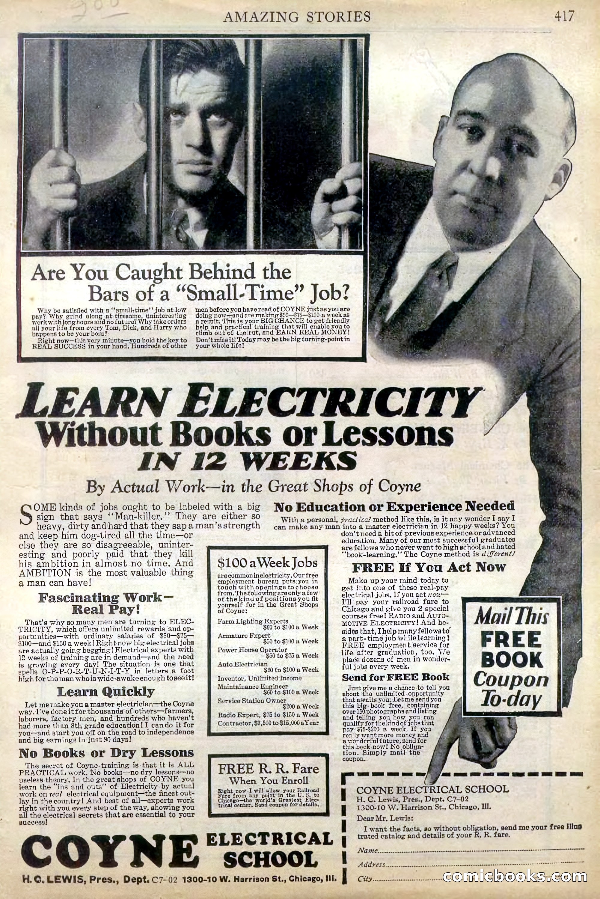 Amazing Stories, August 1927 — page 3 of 107