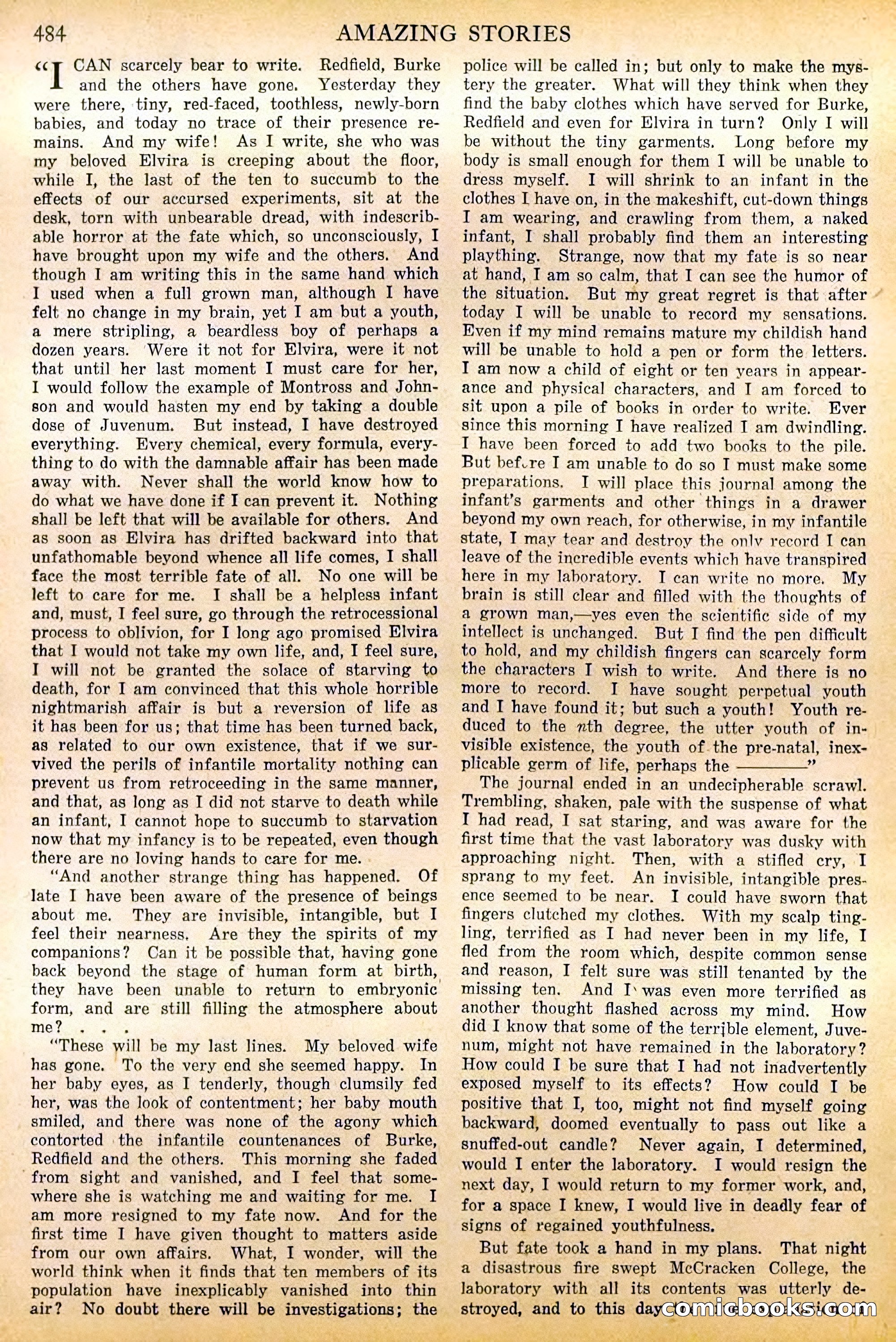 Amazing Stories, August 1927 — page 70 of 107
