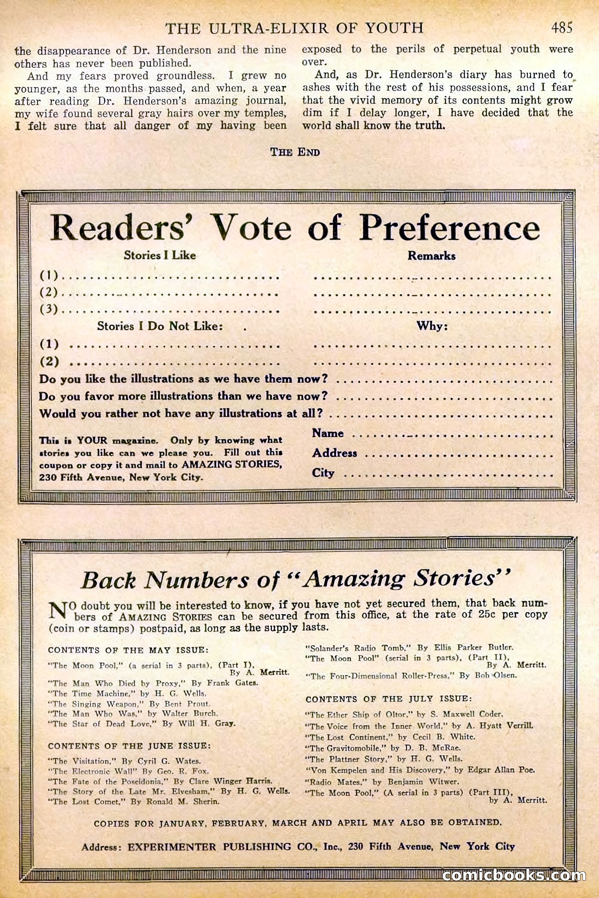 Amazing Stories, August 1927 — page 71 of 107