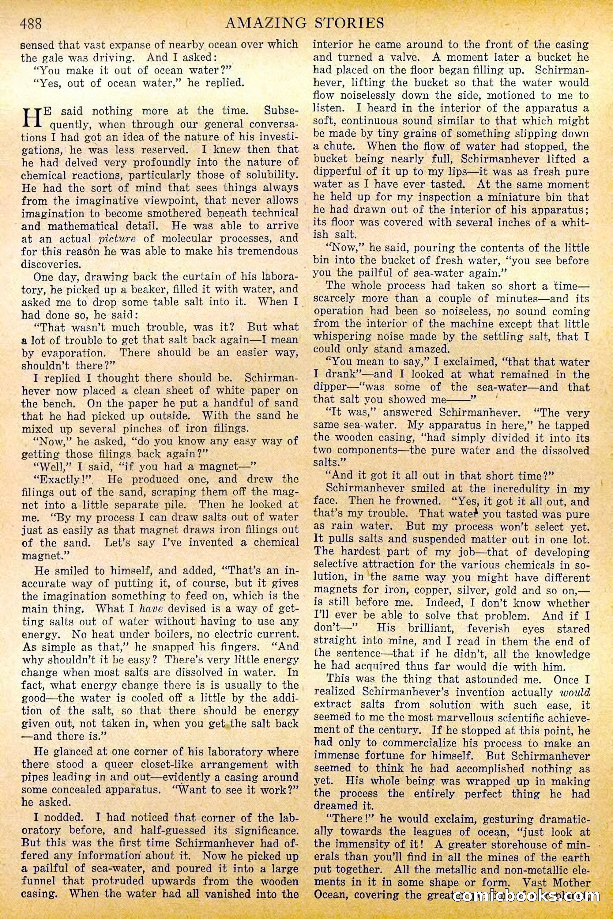 Amazing Stories, August 1927 — page 74 of 107