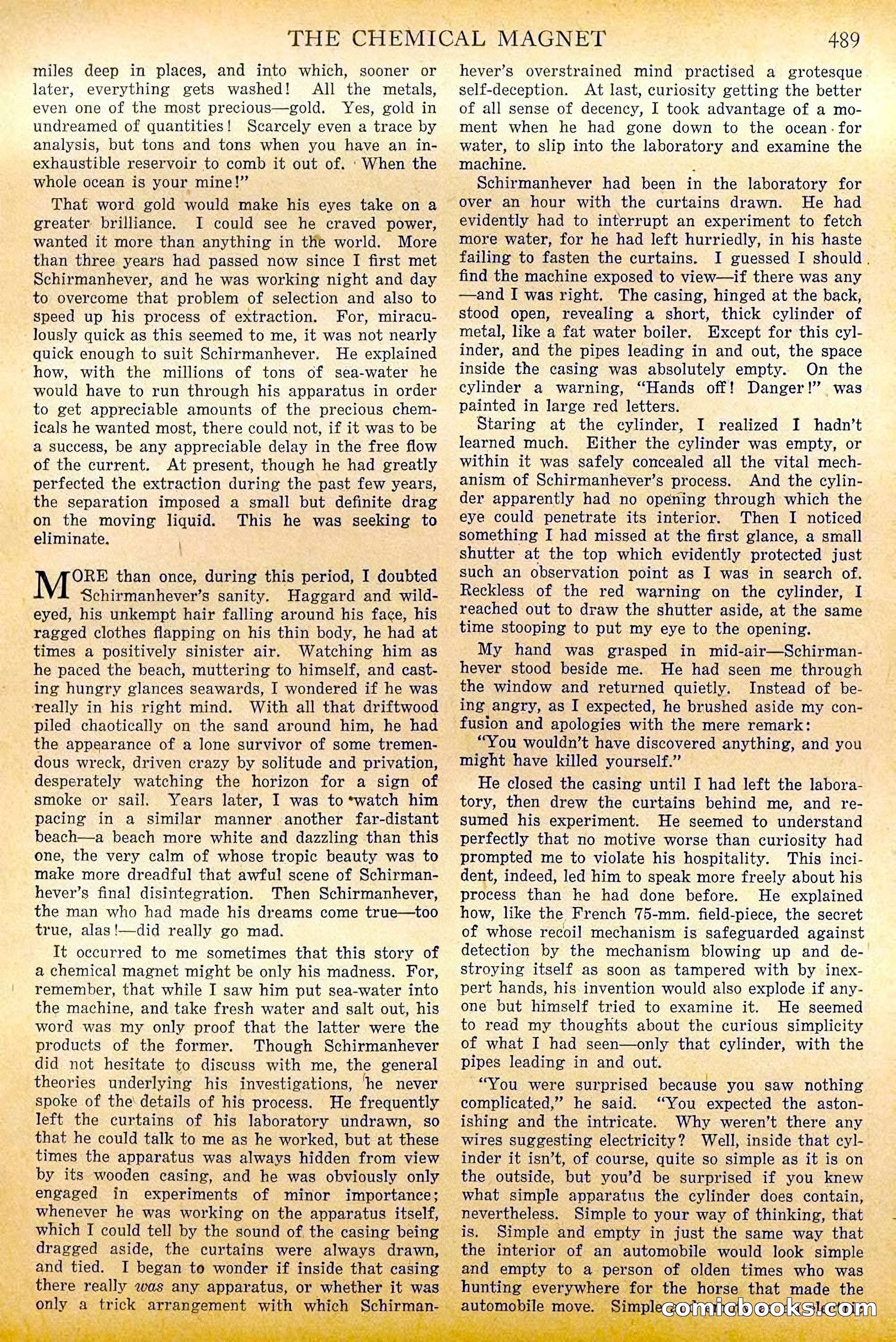 Amazing Stories, August 1927 — page 75 of 107