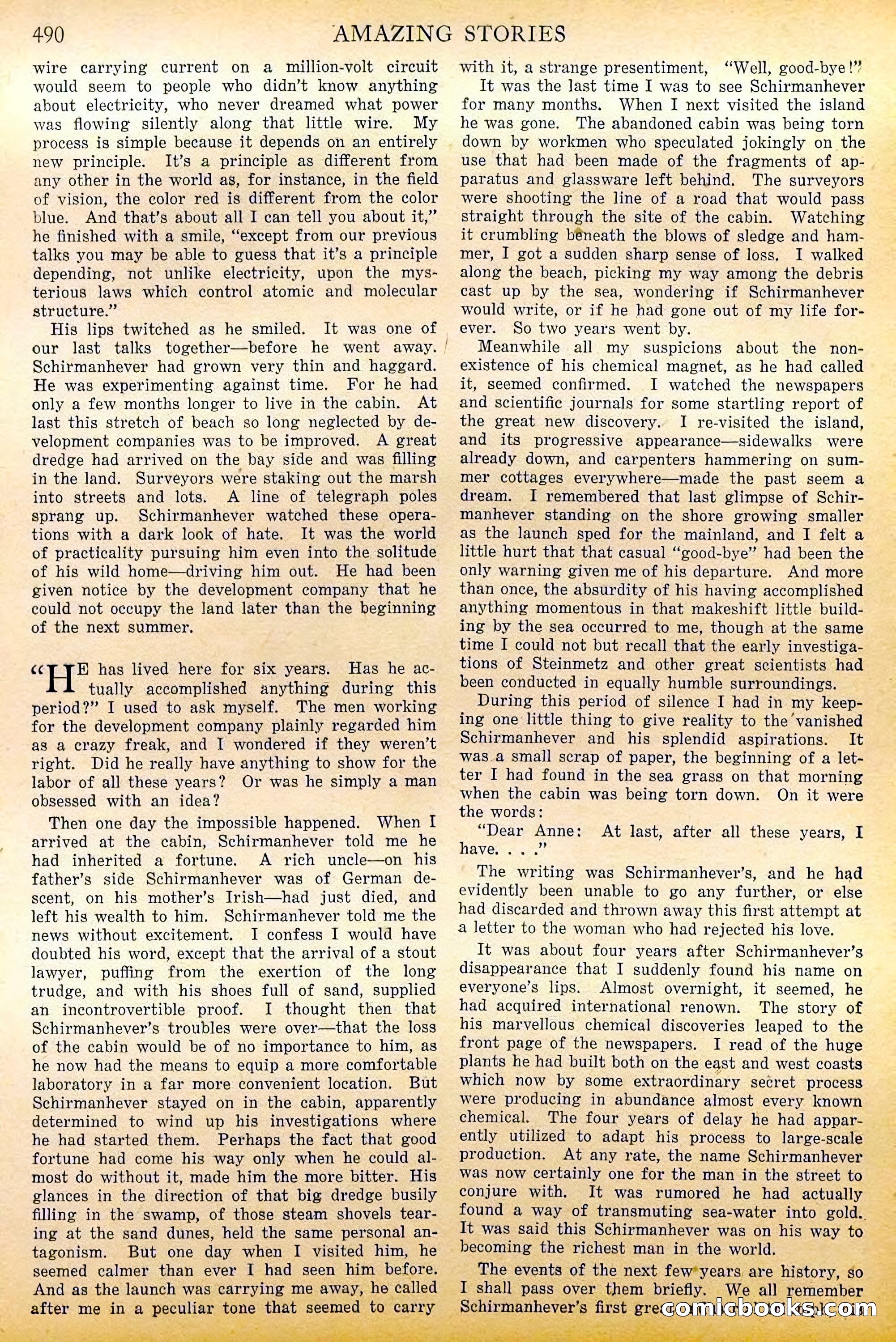 Amazing Stories, August 1927 — page 76 of 107