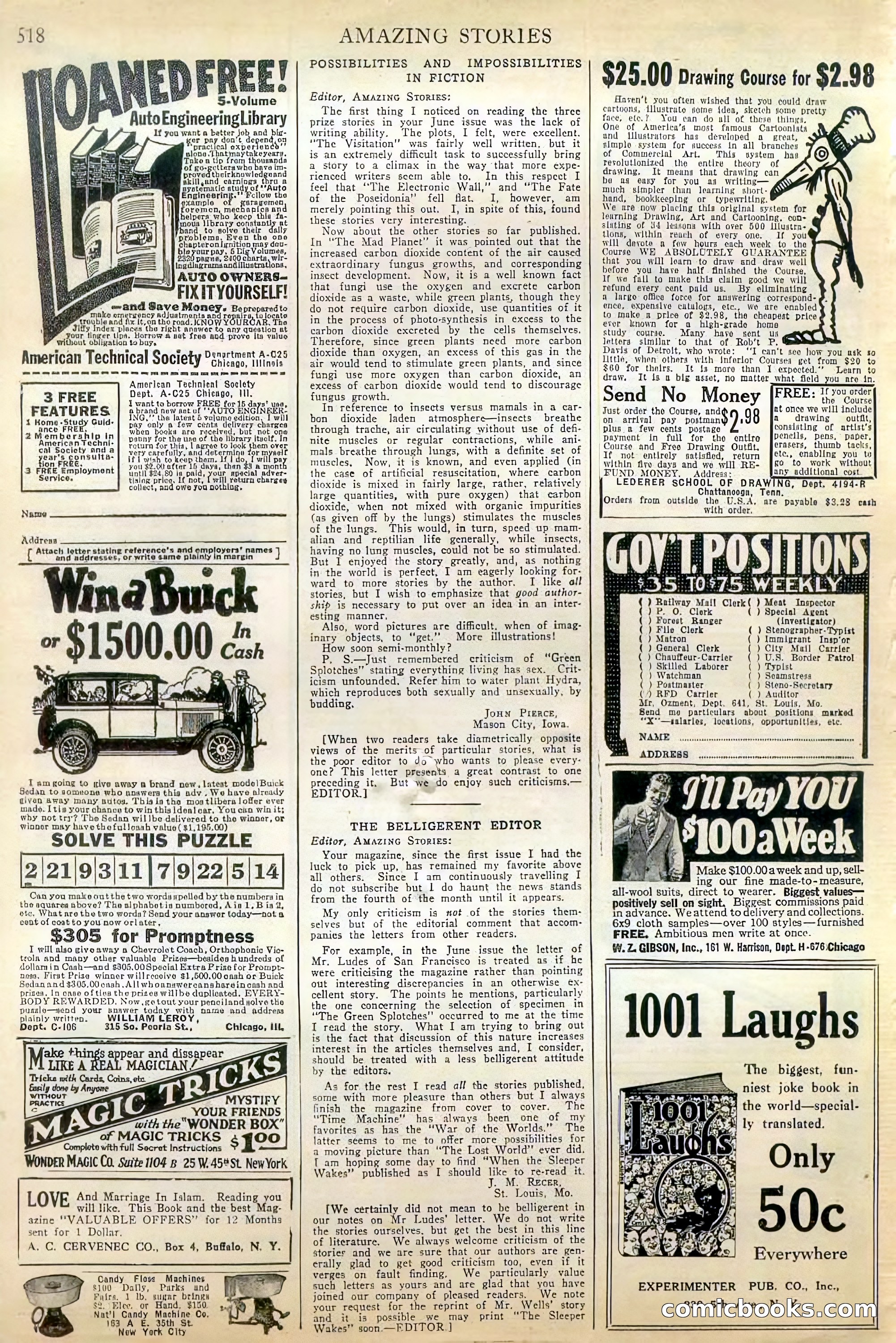 Amazing Stories, August 1927 — page 104 of 107