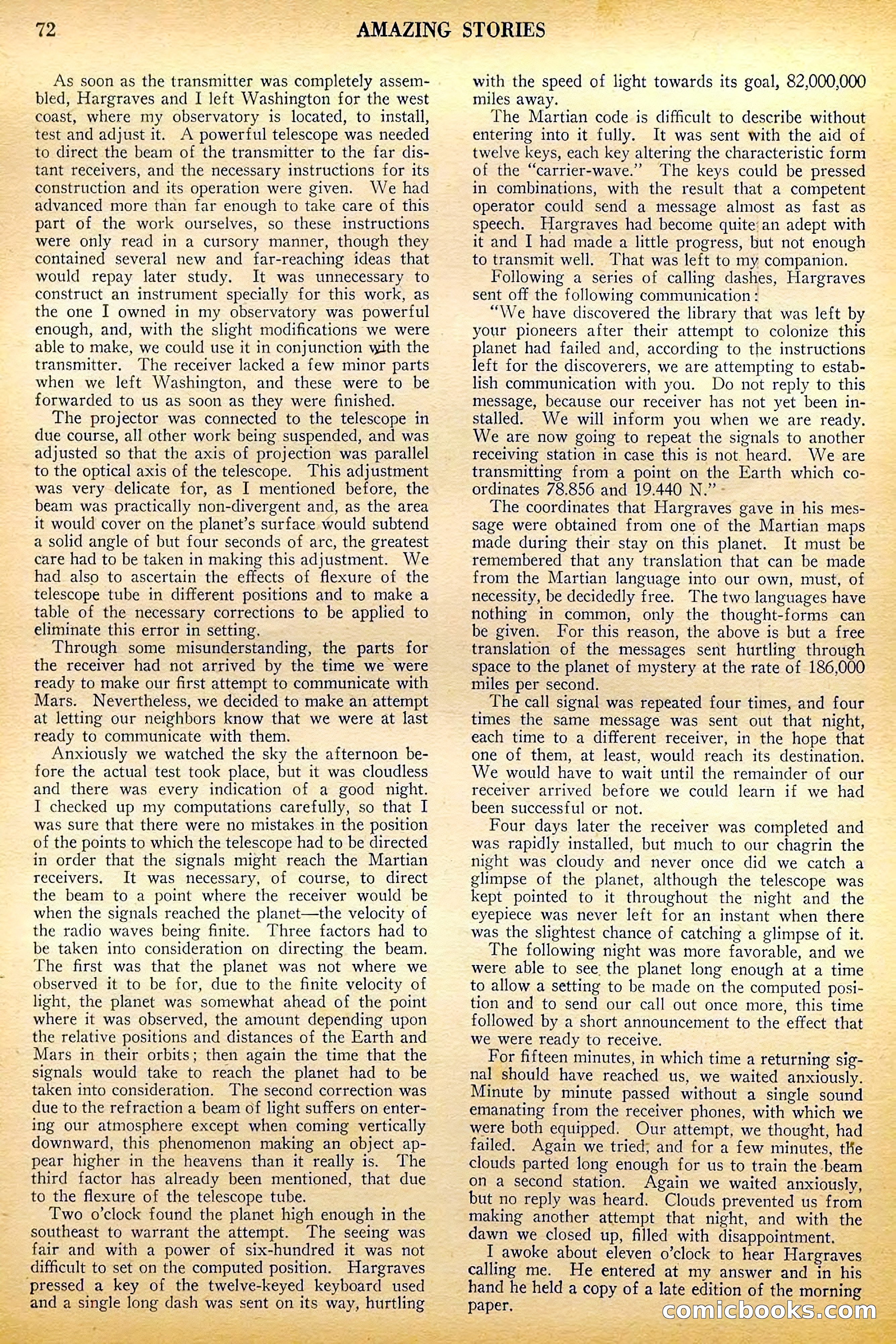 Amazing Stories — page 74 of 99