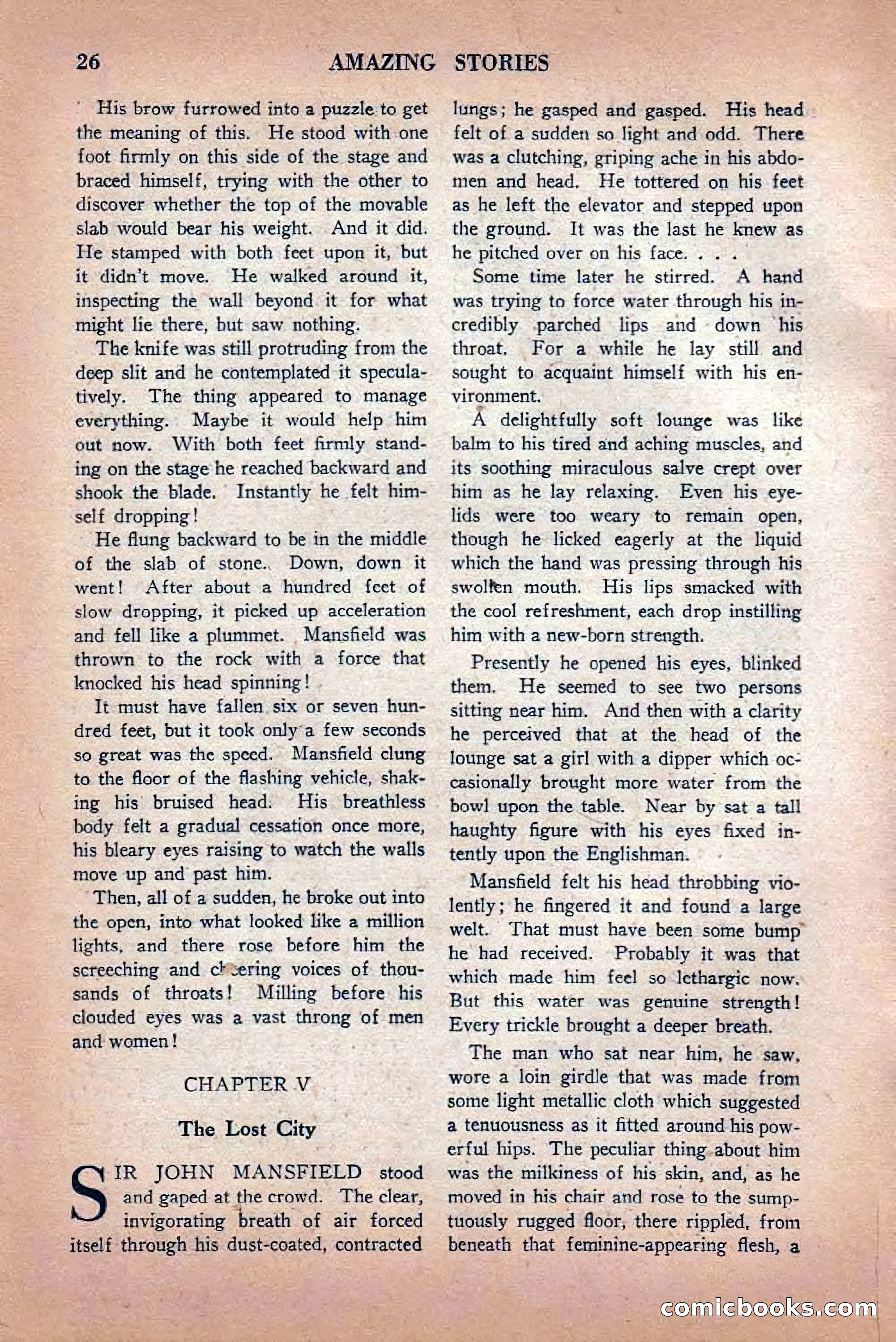 Amazing Stories, May 1934 — page 28 of 148