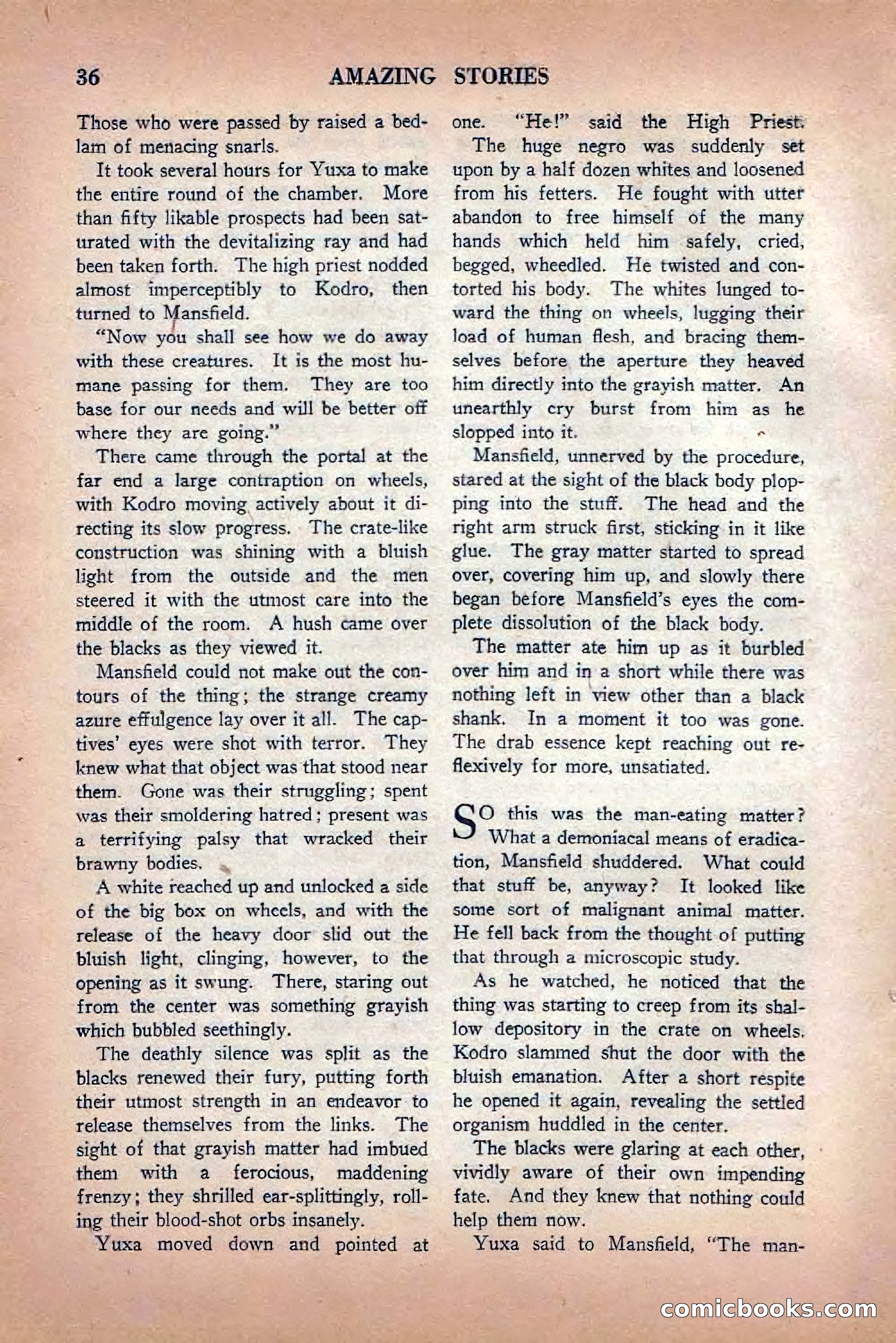 Amazing Stories, May 1934 — page 38 of 148