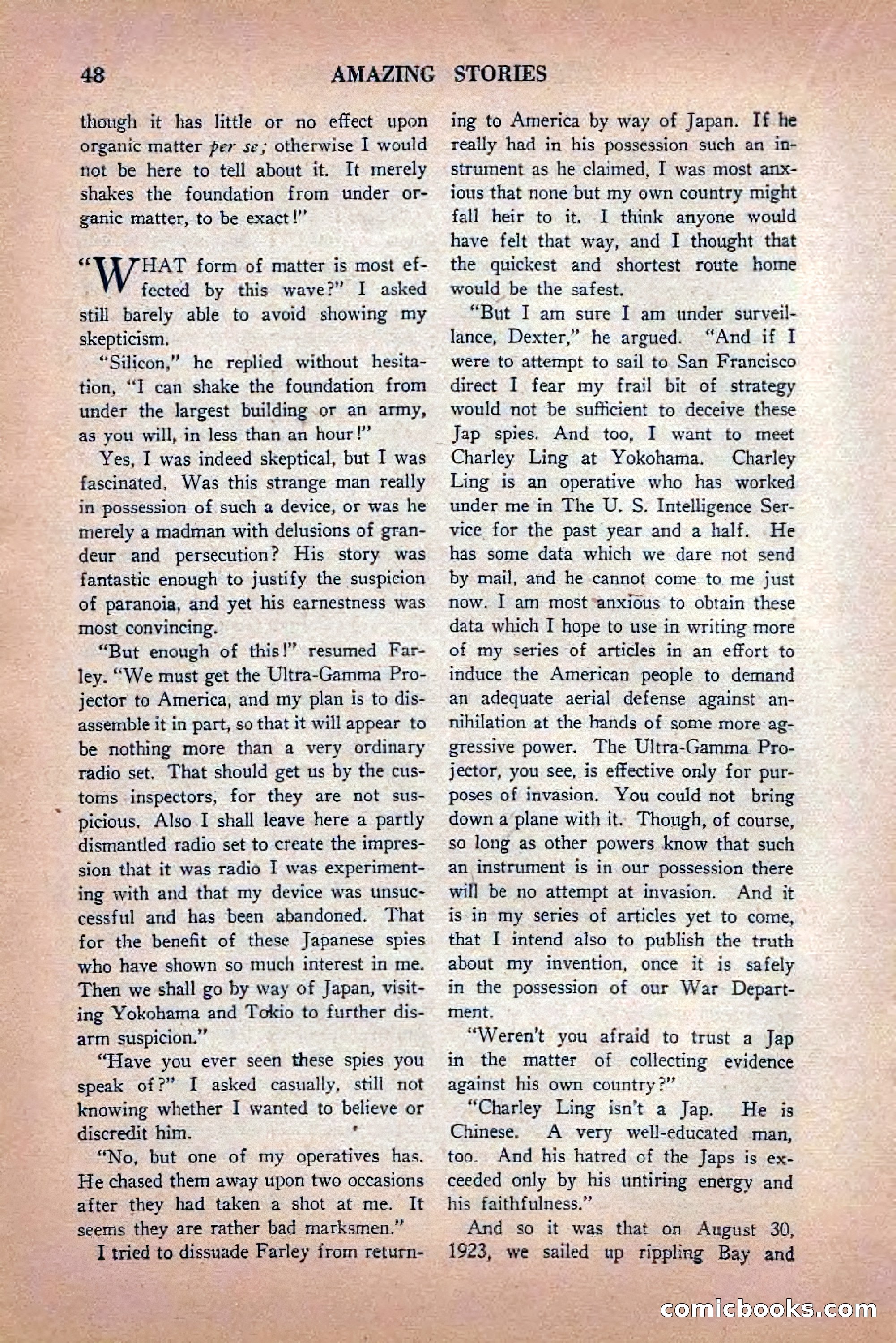 Amazing Stories, May 1934 — page 50 of 148