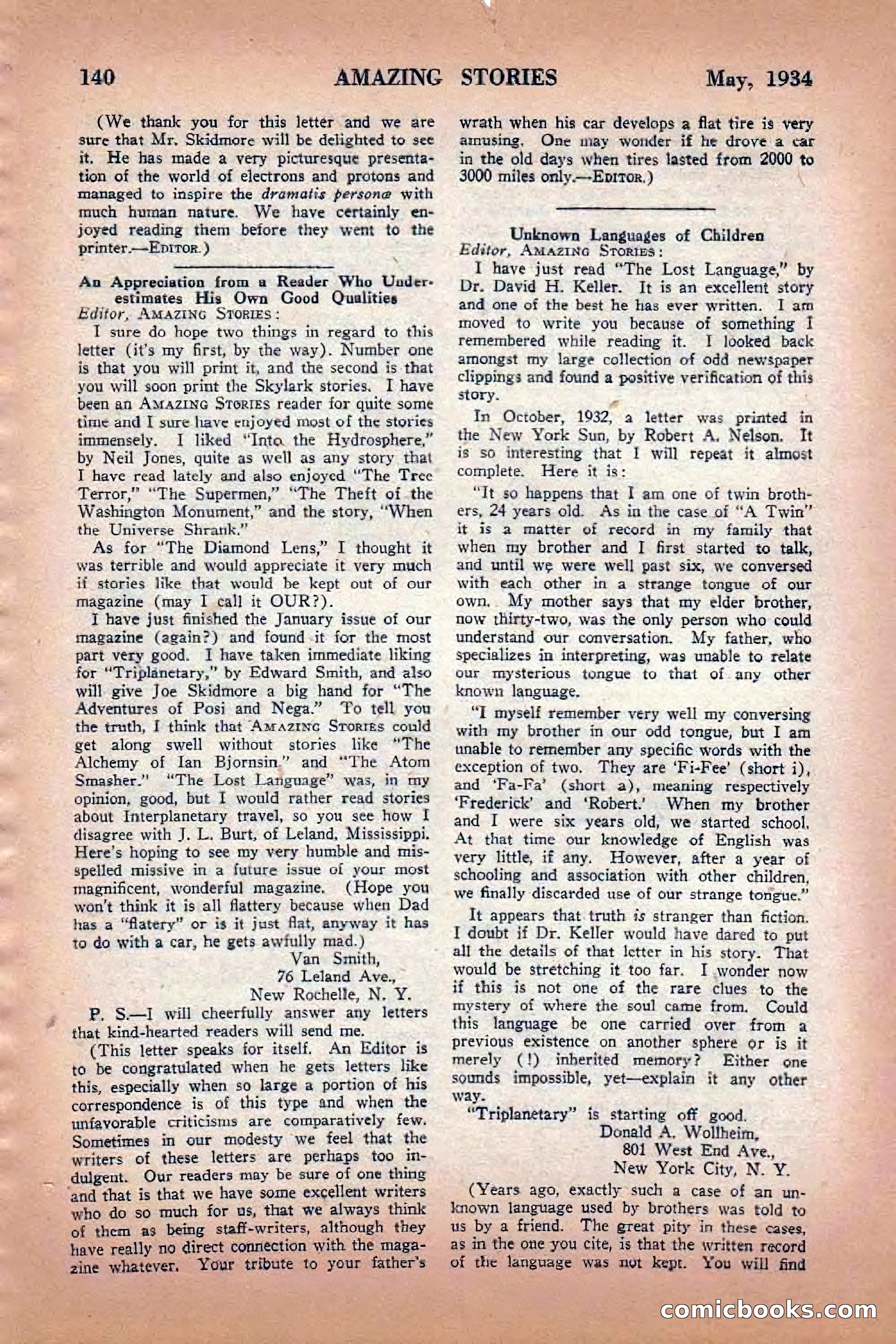 Amazing Stories, May 1934 — page 142 of 148