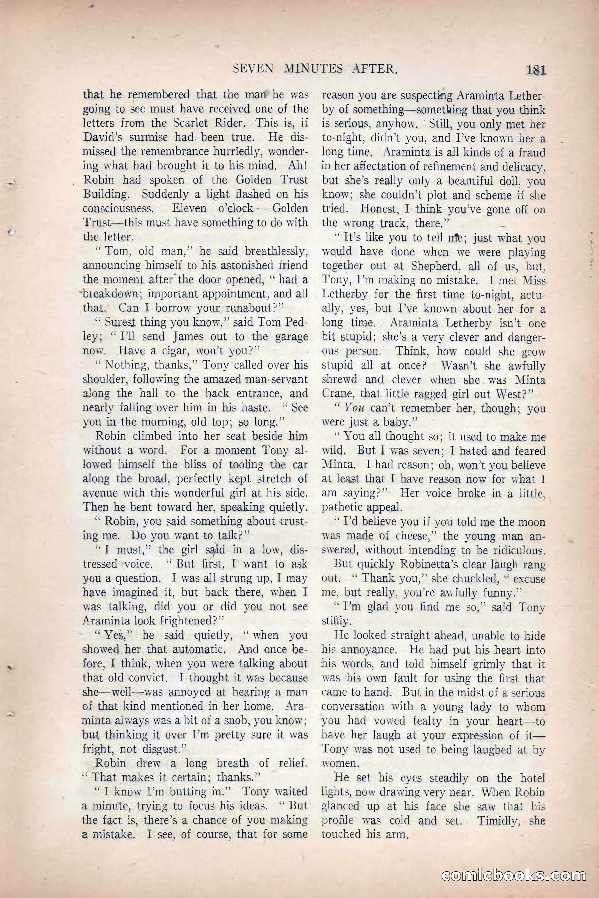 The Argosy, March 27, 1920 — page 31 of 160